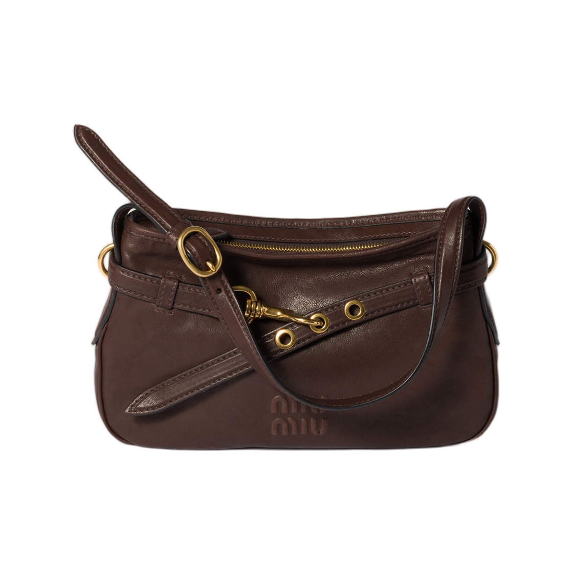 미우 미우 아벙츄어 나파 레더 백 브라이어우드(Miu Miu Aventure Nappa Leather Bag Briarwood) - 1