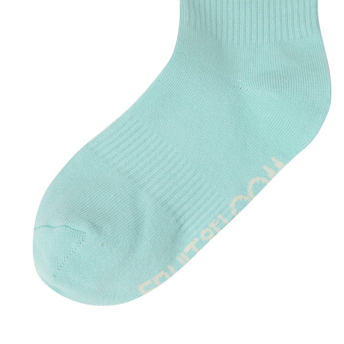 프룻오브더룸 빈티지 로고 젤리삭스 민트(fruitoftheloom Vintage Logo Jelly Socks Mint) - 2