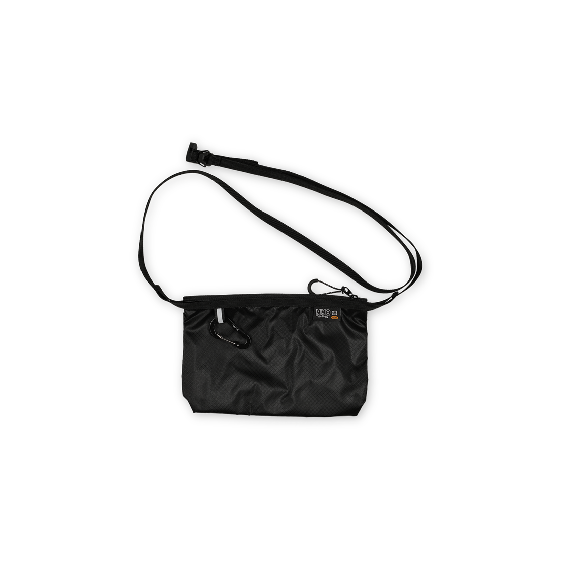 에메모가든 에메모 사코슈 01 나일론 코듀라 다이아립 블랙(mmogarden mmo Sacoche 01 Nylon Cordura Dia Rip Black)