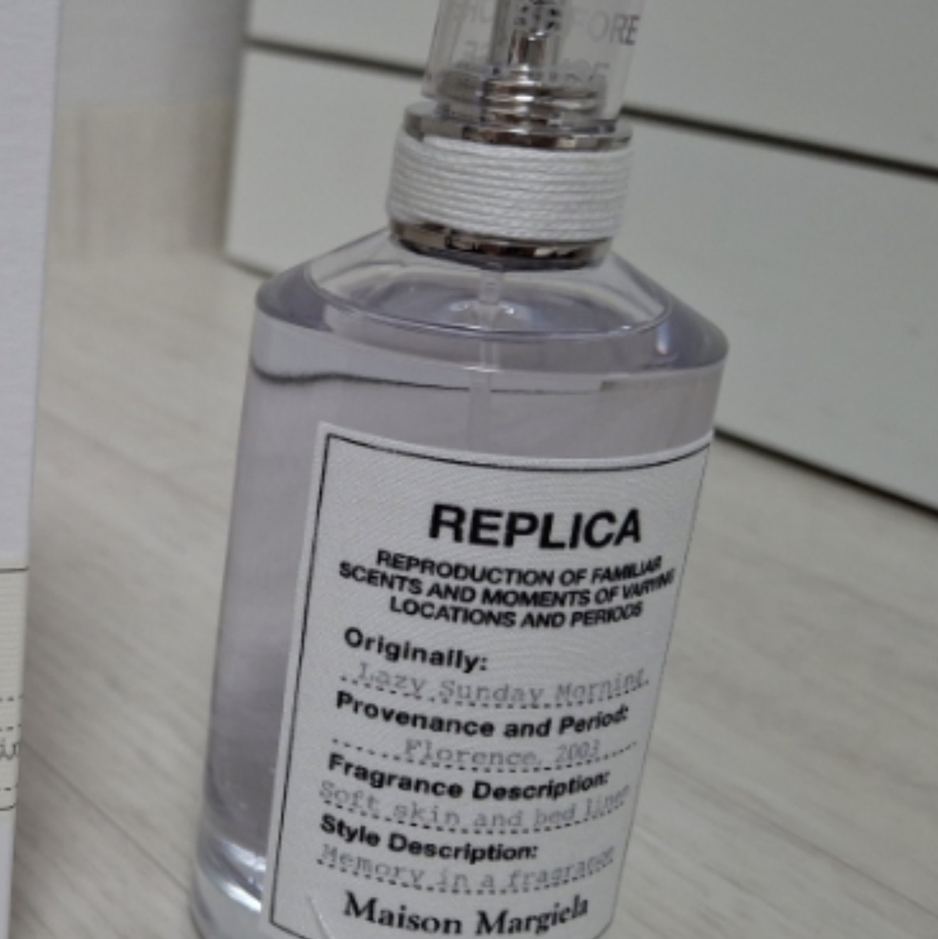Maison Margiela Replica When the Rain Stops Eau De Toilette 30ml 착용 스타일