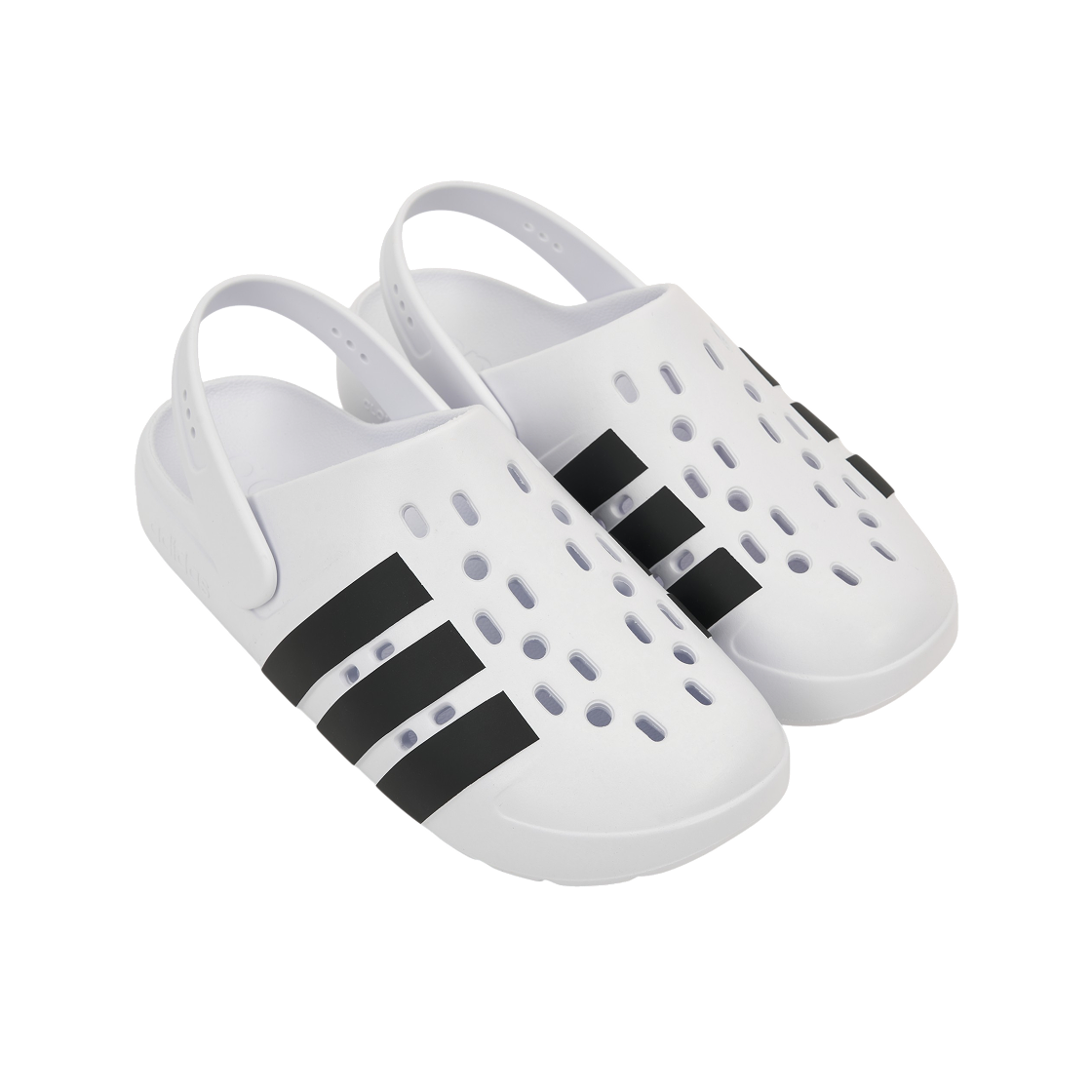 아디다스 아딜렛 클로그 2.0 클라우드 화이트 코어 블랙(Adidas Adilette Clog 2.0 Cloud White Core Black) - 4