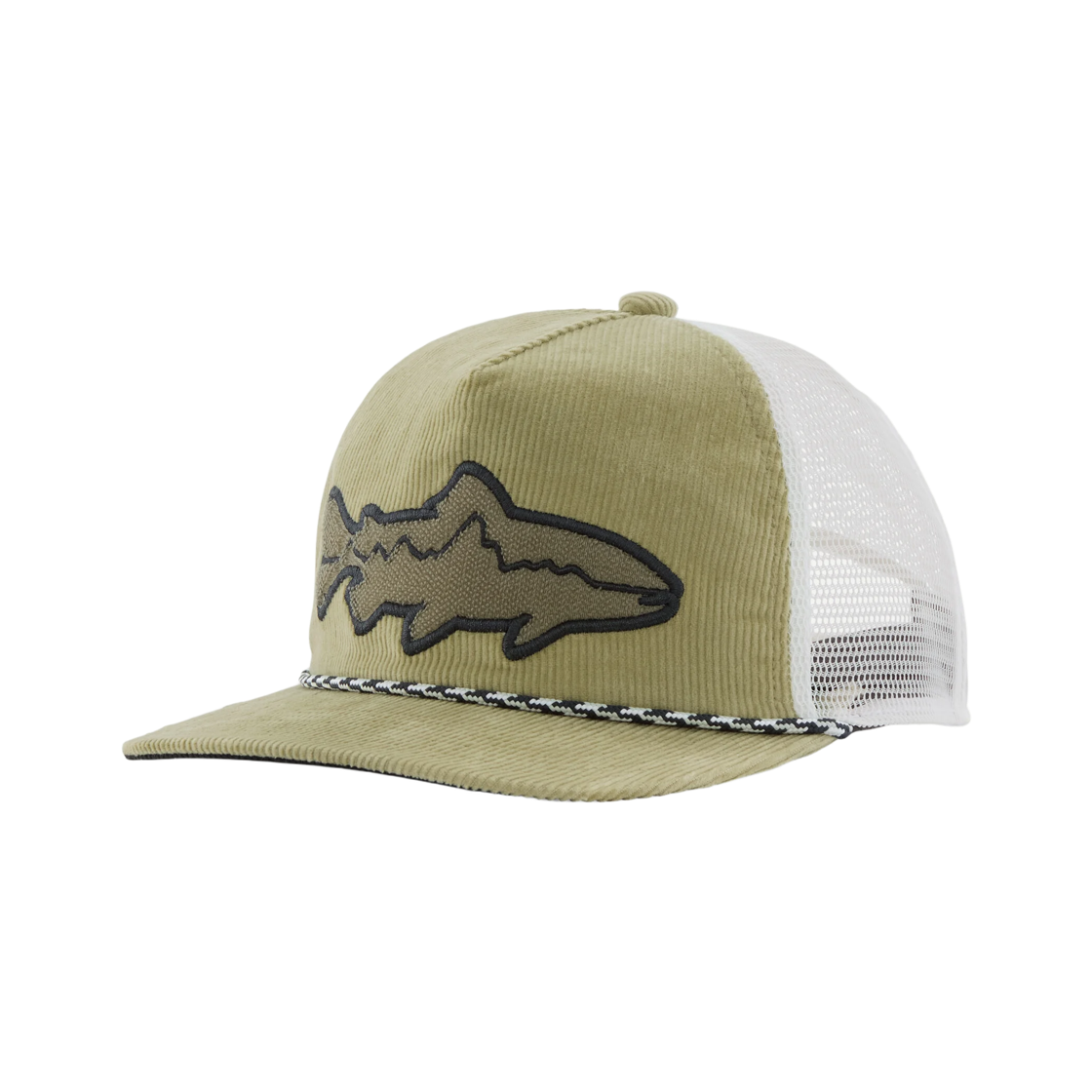 33475 Patagonia Fly Catcher Hat Fitz Roy Trout Weathered Stone