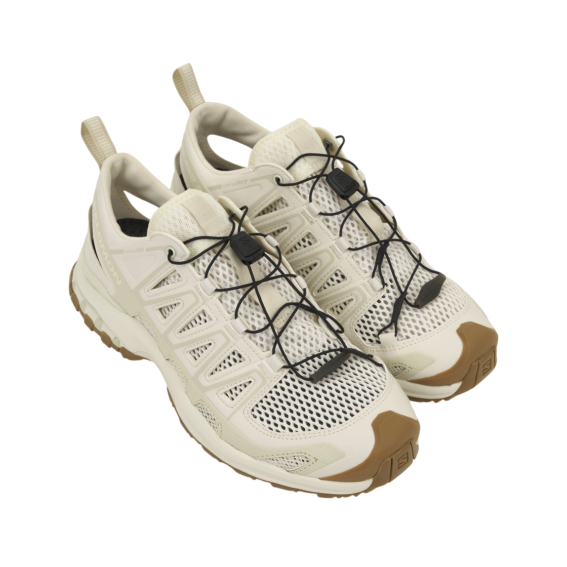 살로몬 XA 프로 3D 앰피브 바닐라 아이스 아몬드 밀크(Salomon XA Pro 3D Amphib Vanilla Ice Almond Milk) - 4