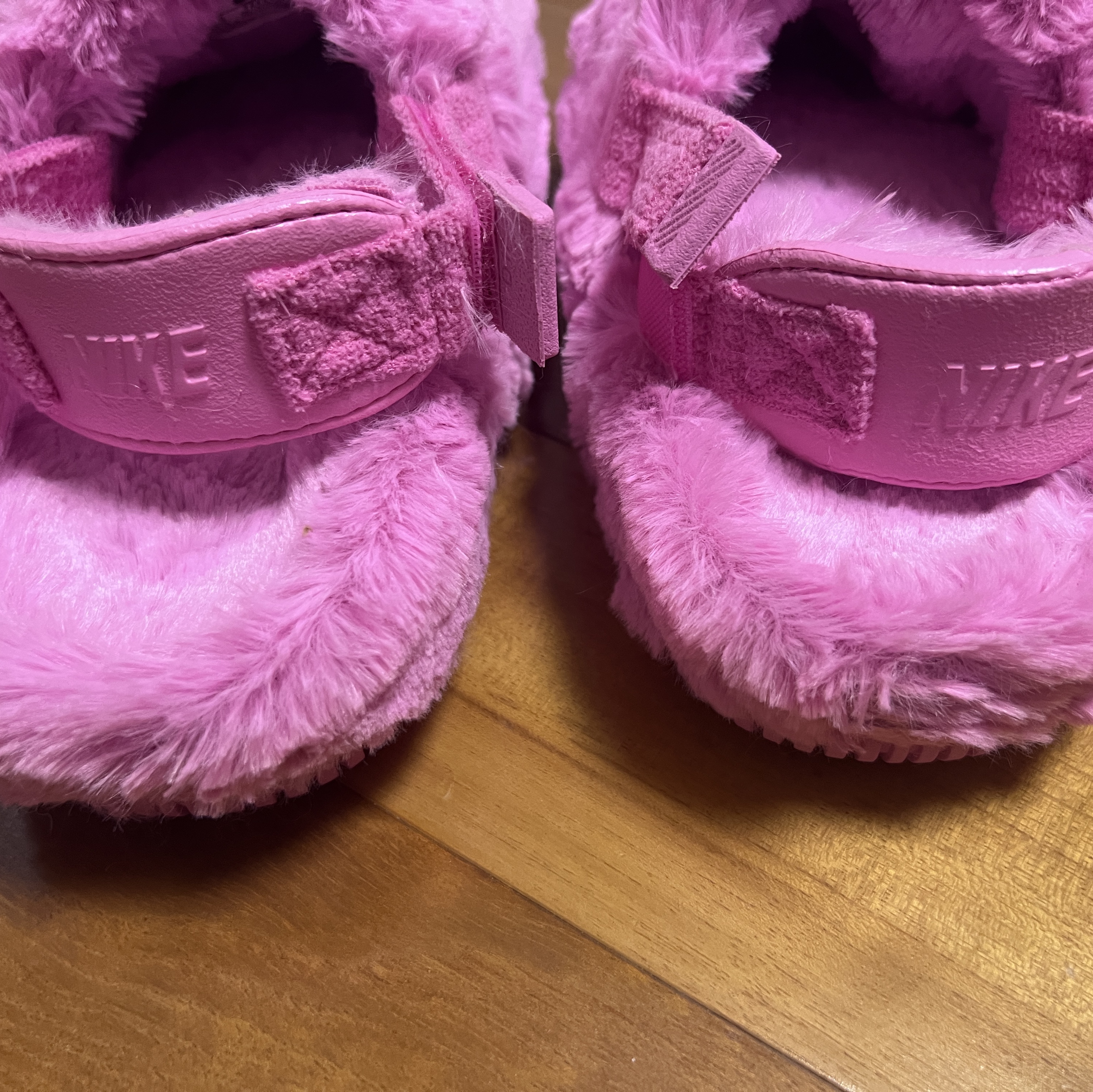 (W) Nike Calm Mule SE Playful Pink 착용 스타일