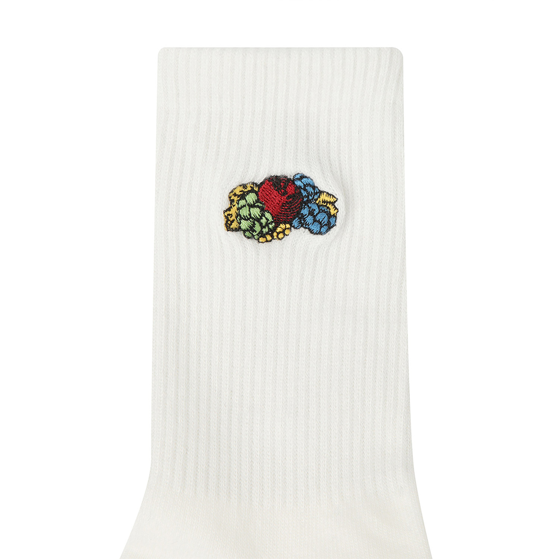 프룻오브더룸 빈티지 로고 젤리삭스 화이트(fruitoftheloom Vintage Logo Jelly Socks White) - 3