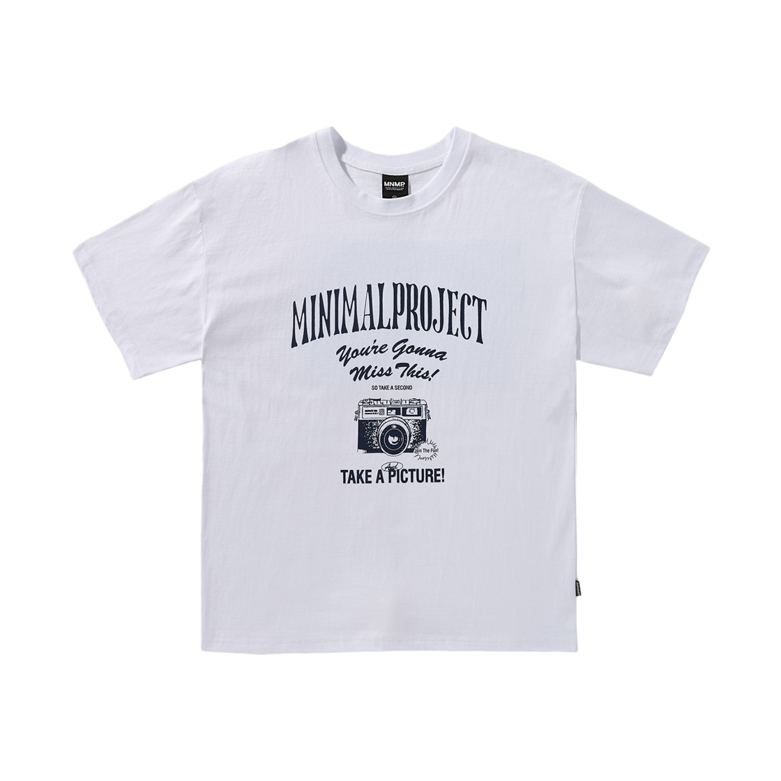 미니멀프로젝트 캡처 모먼트 피그먼트 반팔티셔츠 MST167 화이트(MINIMALPROJECT Capture Moment Pigment Short Sleeve T-Shirt MST167 White)