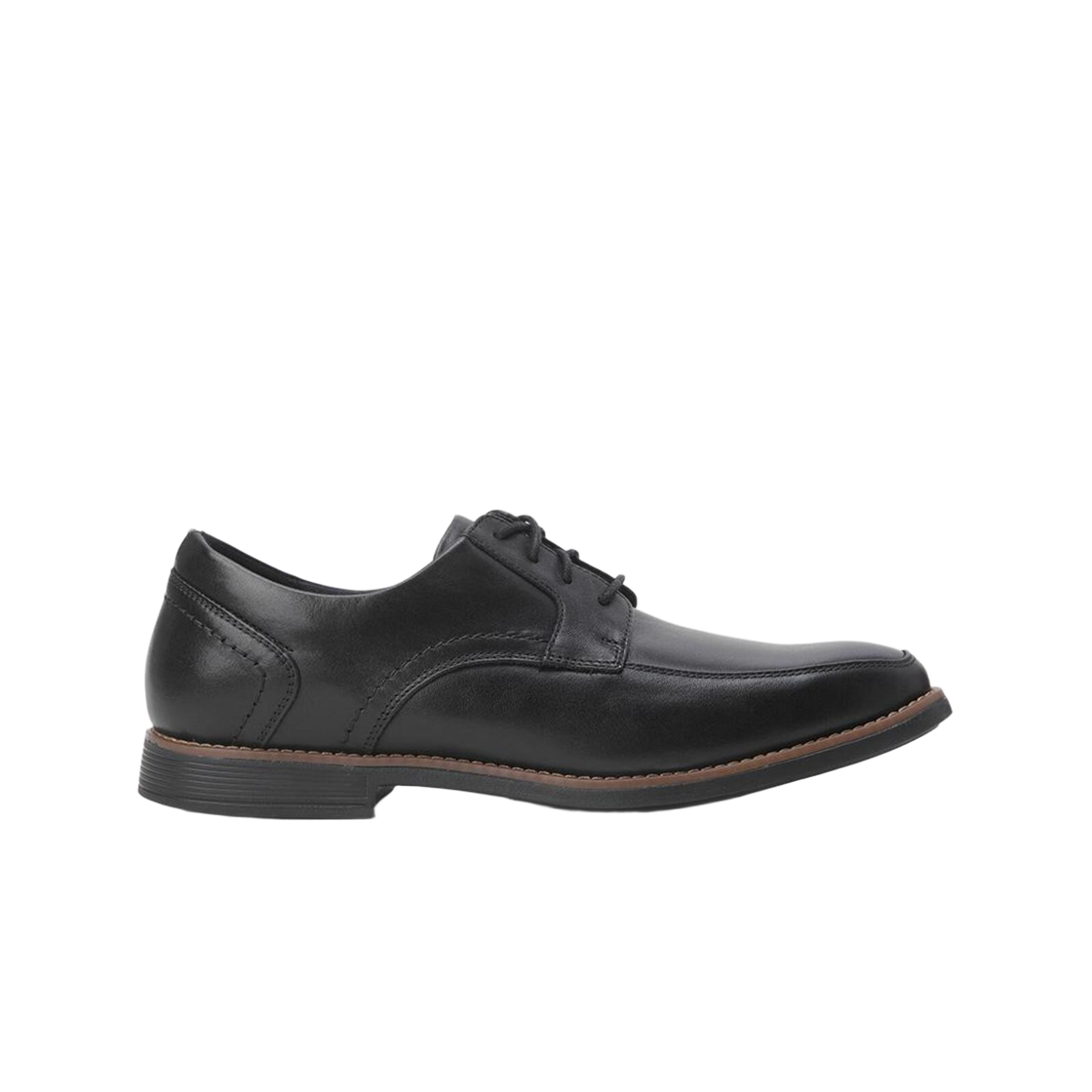 락포트 슬레이터 에이프런 토 블랙 - W 와이드(Rockport Slayter Apron Toe Black - W Wide)