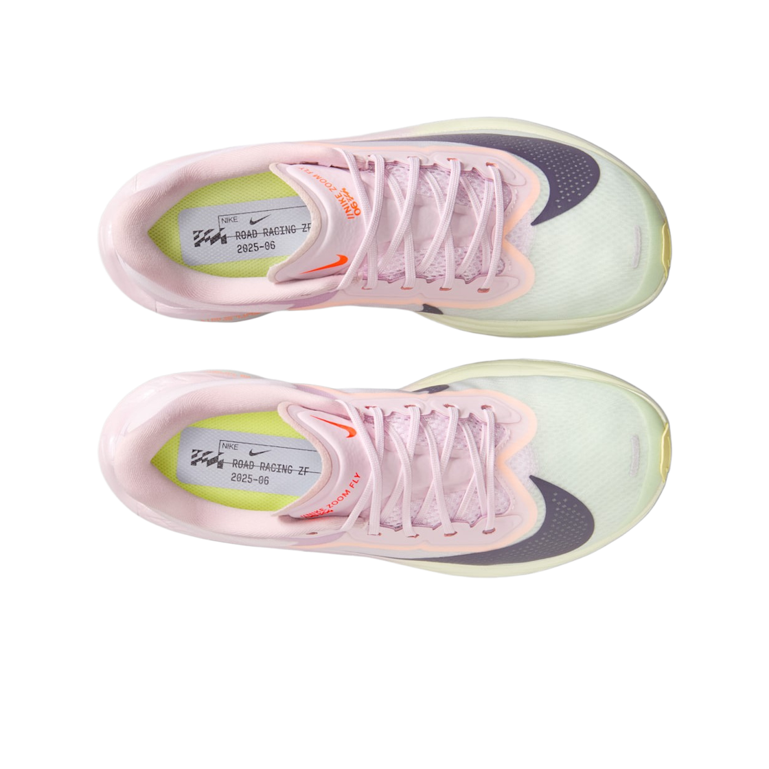 (W) 나이키 줌 플라이 6 블리치드 라일락 볼트 틴트((W) Nike Zoom Fly 6 Bleached Lilac Volt Tint) - 2