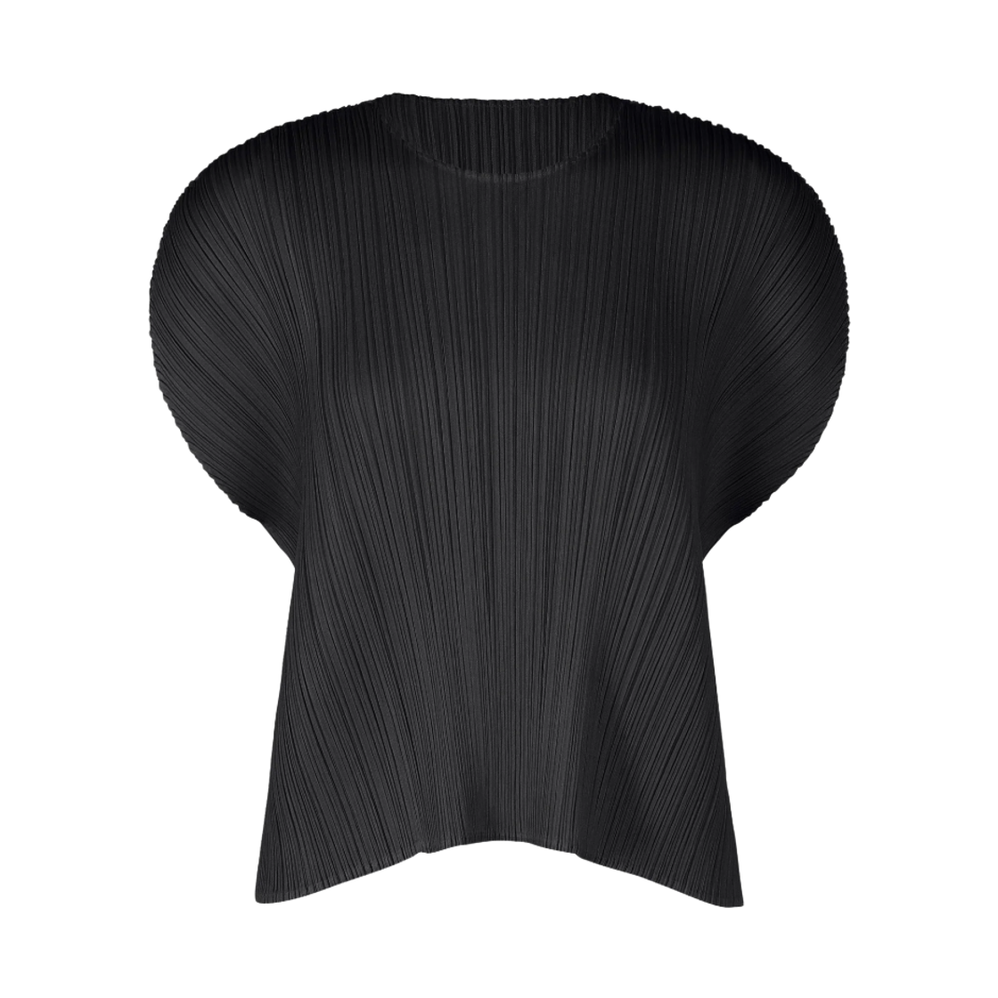 PP68-JK113-15 / PP63-JK113-15 (W) Pleats Please Issey Miyake MC July Short Sleeve Top Black