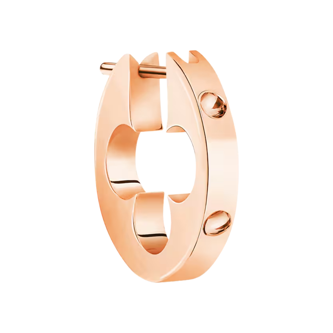 Q06027 Louis Vuitton Empreinte Hoop Pink Gold