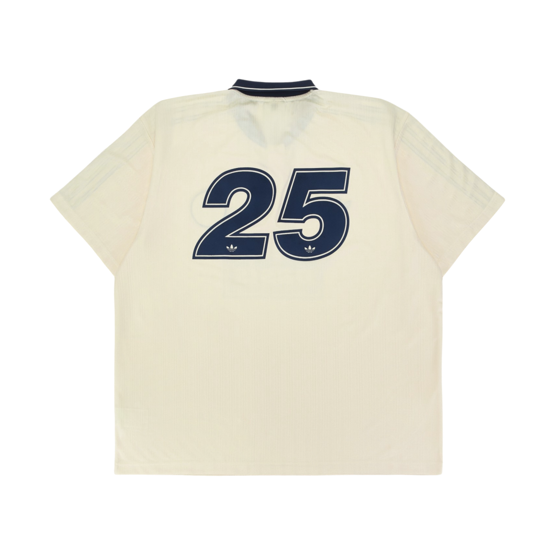 아디다스 x 오아시스 투어 자카드 저지 크림 화이트 나이트 인디고 - KR 사이즈(Adidas x Oasis Tour Jacquard Jersey Cream White Night Indigo - KR Sizing) - 2