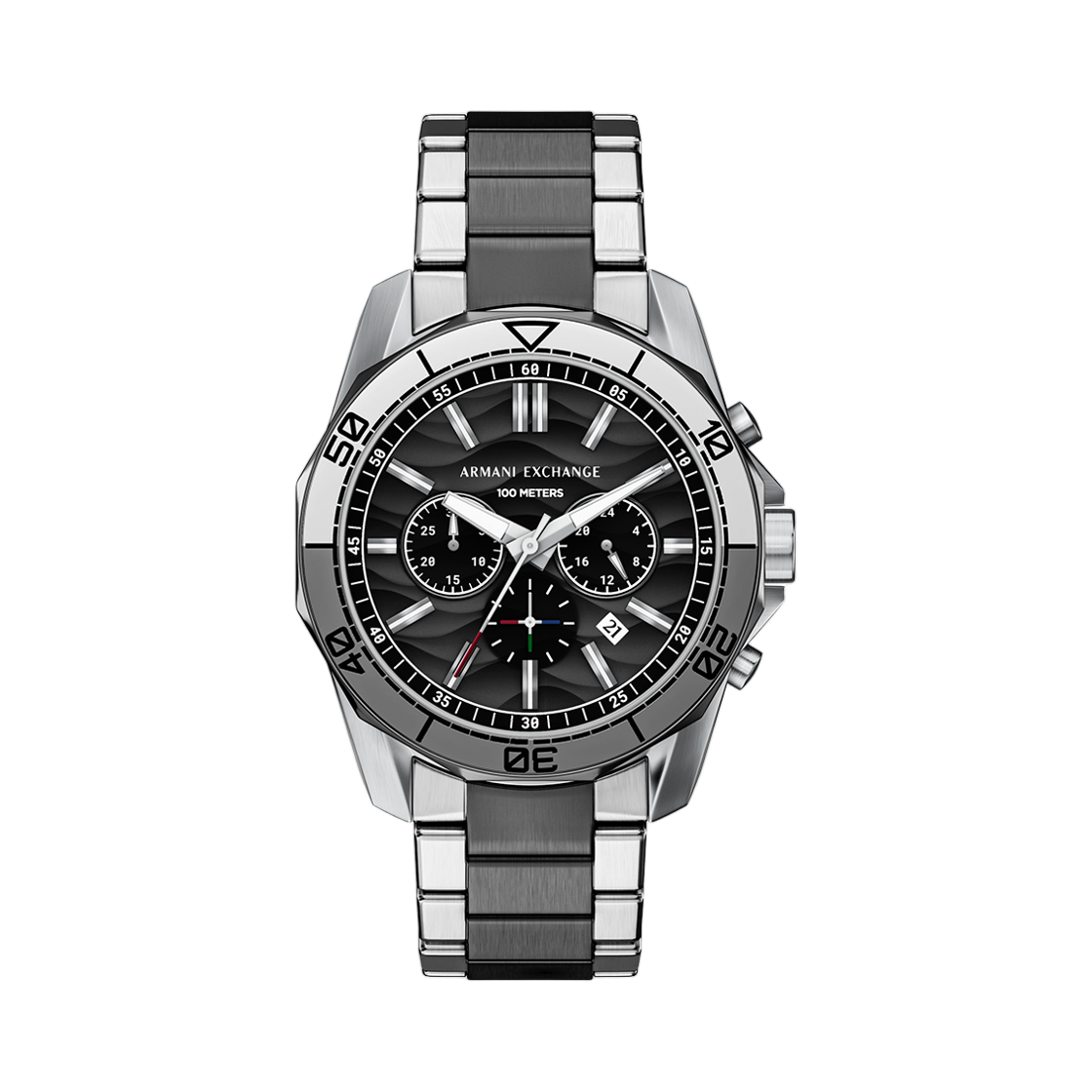 아르마니 익스체인지 스펜서 크로노그래프 44mm 블랙 멀티(Armani Exchange Spencer Chronograph 44mm Black Multi)