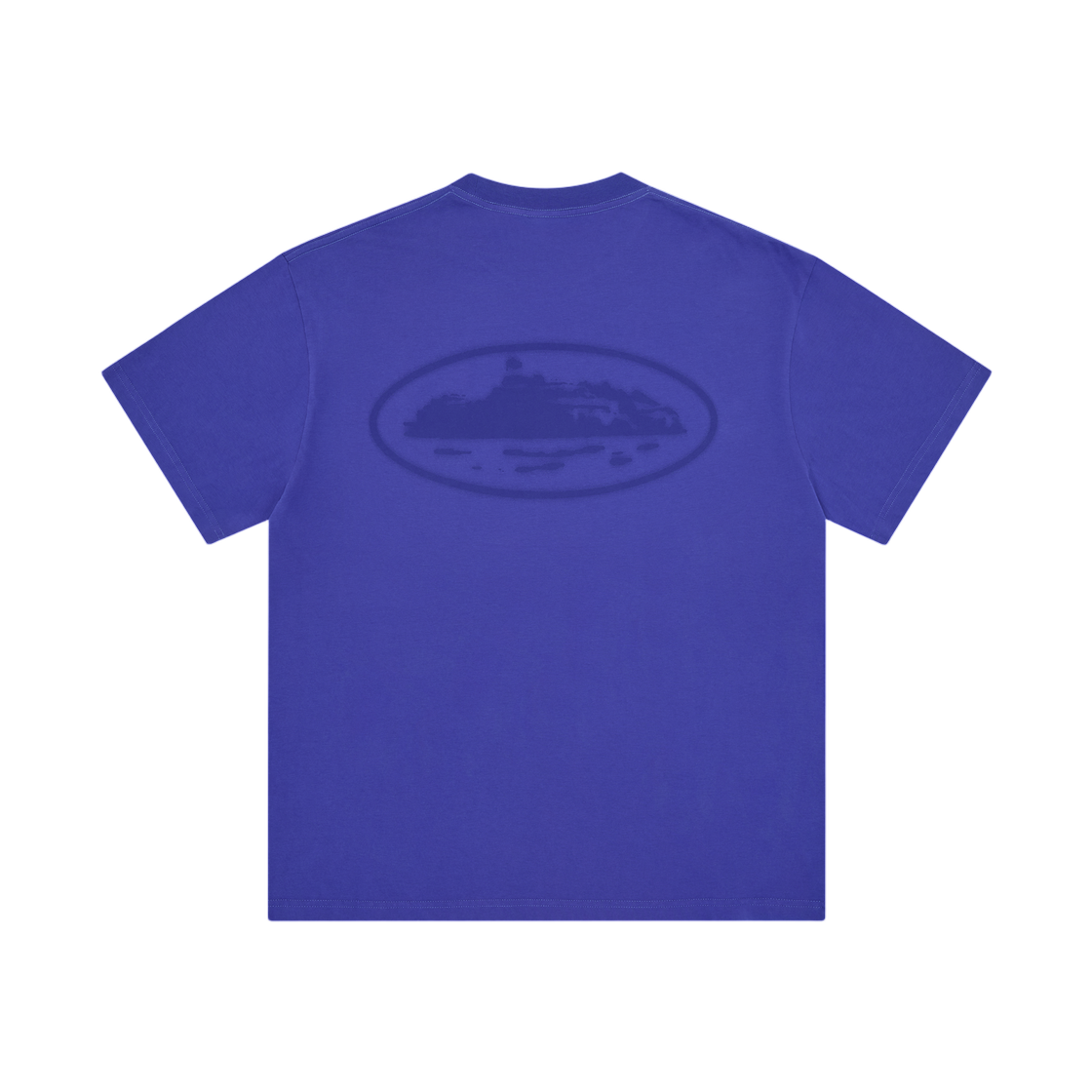코르테이즈 아일랜드 녹아웃 티셔츠 인디고 블루(Corteiz Island Knockout T-Shirt Indigo Blue) - 2