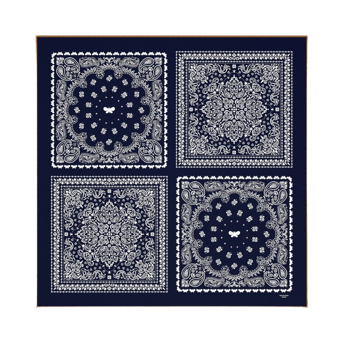 (W) 위켄드 막스마라 타우로 울 캐시미어 실크 스카프 울트라마린((W) Weekend Max Mara Tauro Wool Cashmere and Silk Scarf Ultramarine)
