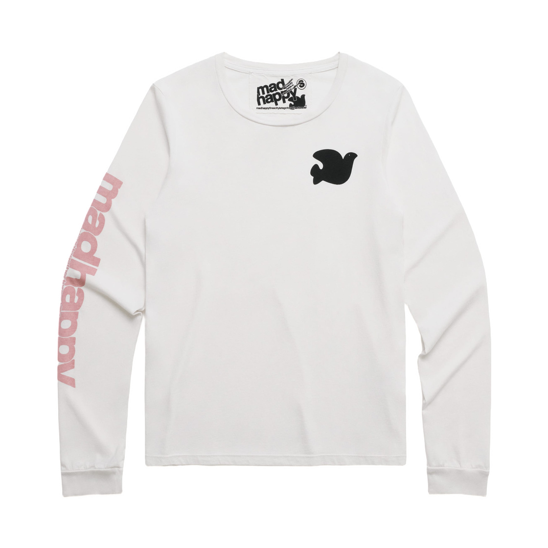 매드해피 x 프리시티 도브 롱슬리브 티 런드리 화이트(Madhappy x Freecity Dove Longsleeve Tee Laundry Whites) - 1