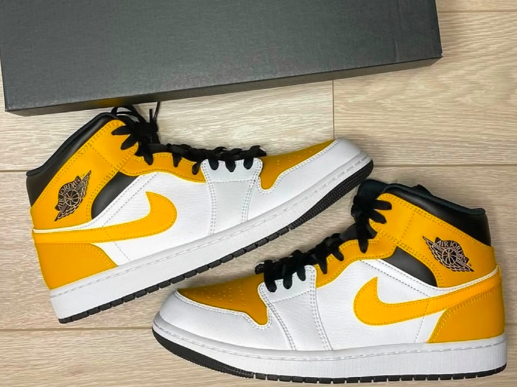 (GS) Jordan 1 Mid University Gold 착용 스타일