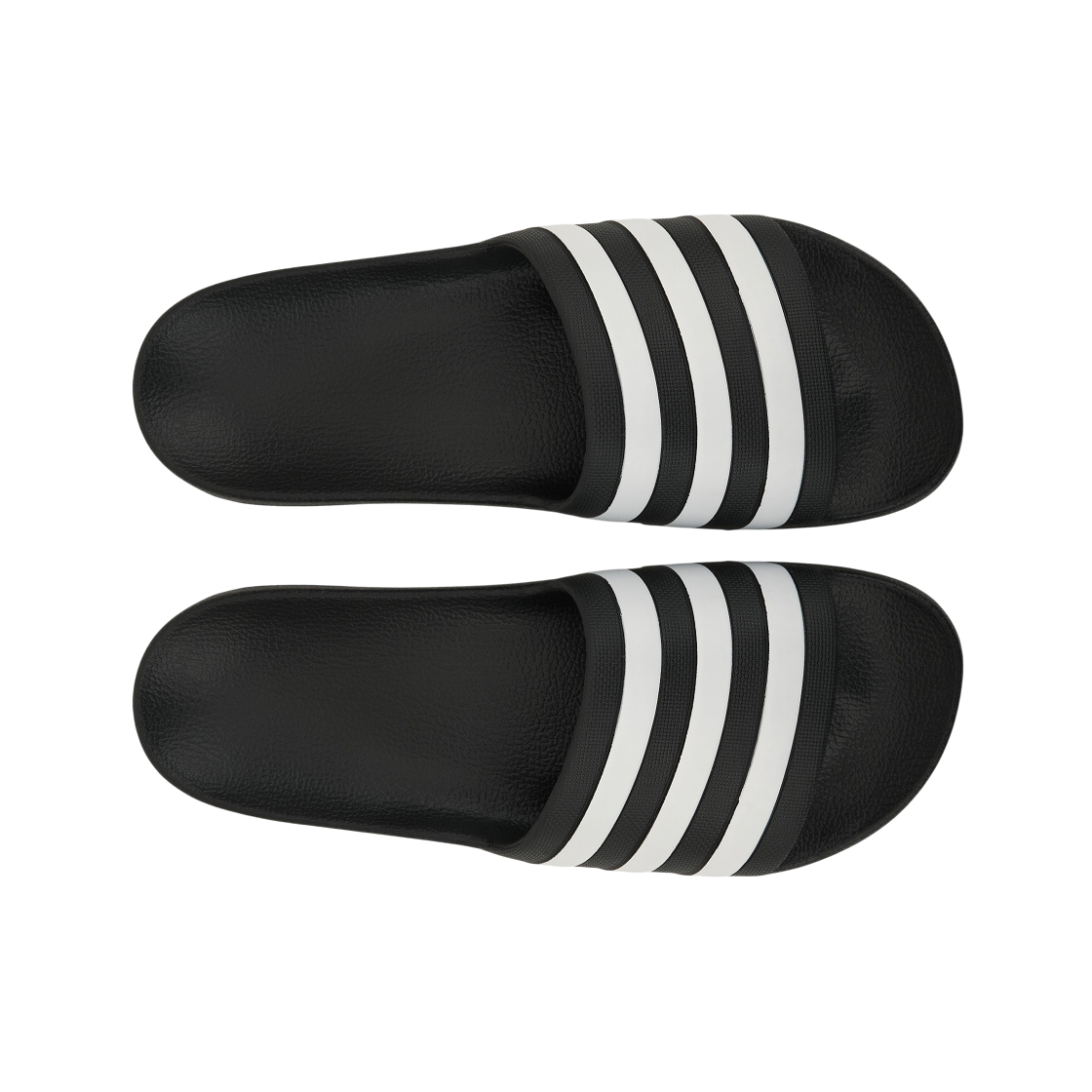 아디다스 아딜렛 아쿠아 슬라이드 코어 블랙 클라우드 화이트(Adidas Adilette Aqua Slides Core Black Cloud White) - 5