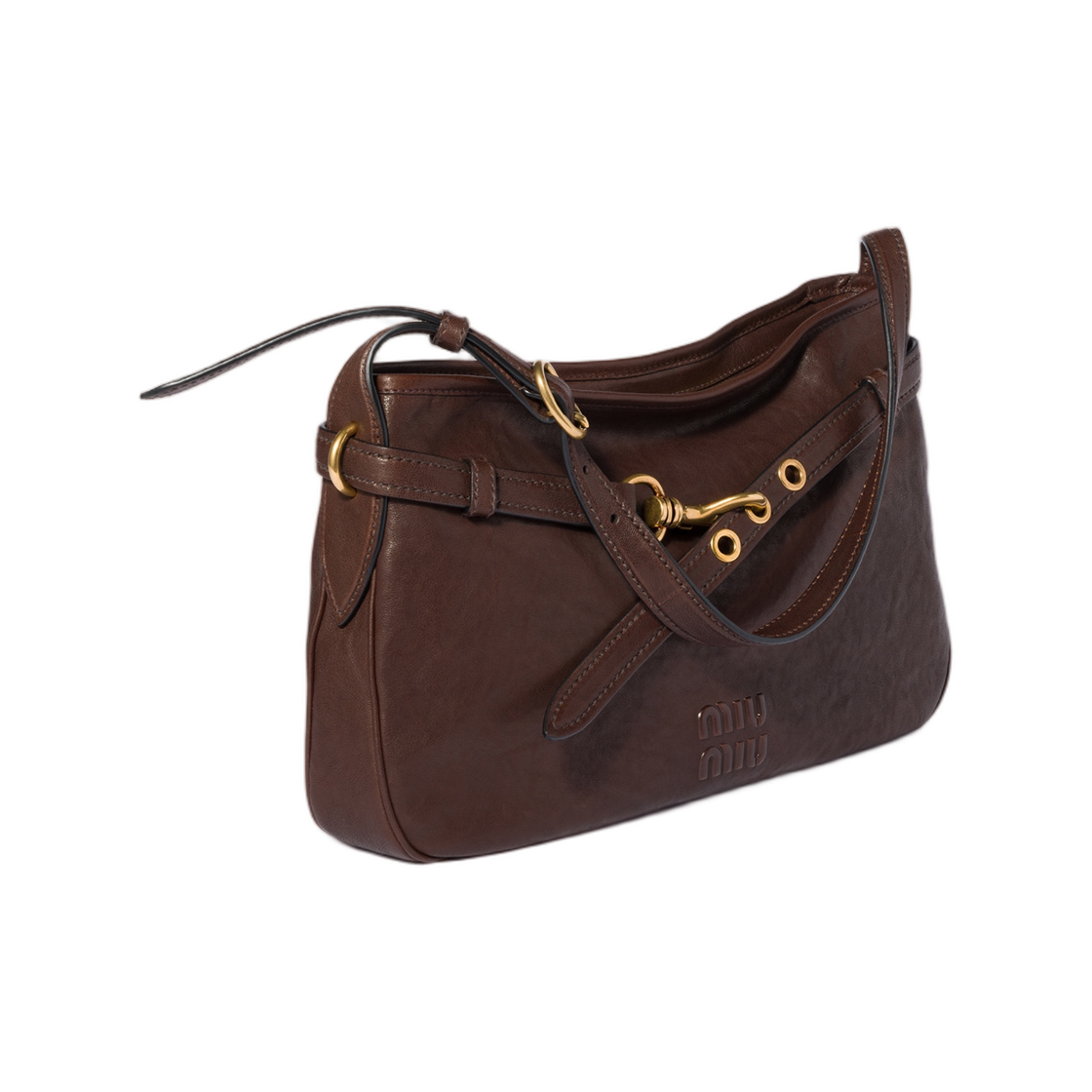 미우 미우 아벙츄어 나파 레더 백 브라이어우드(Miu Miu Aventure Nappa Leather Bag Briarwood) - 2
