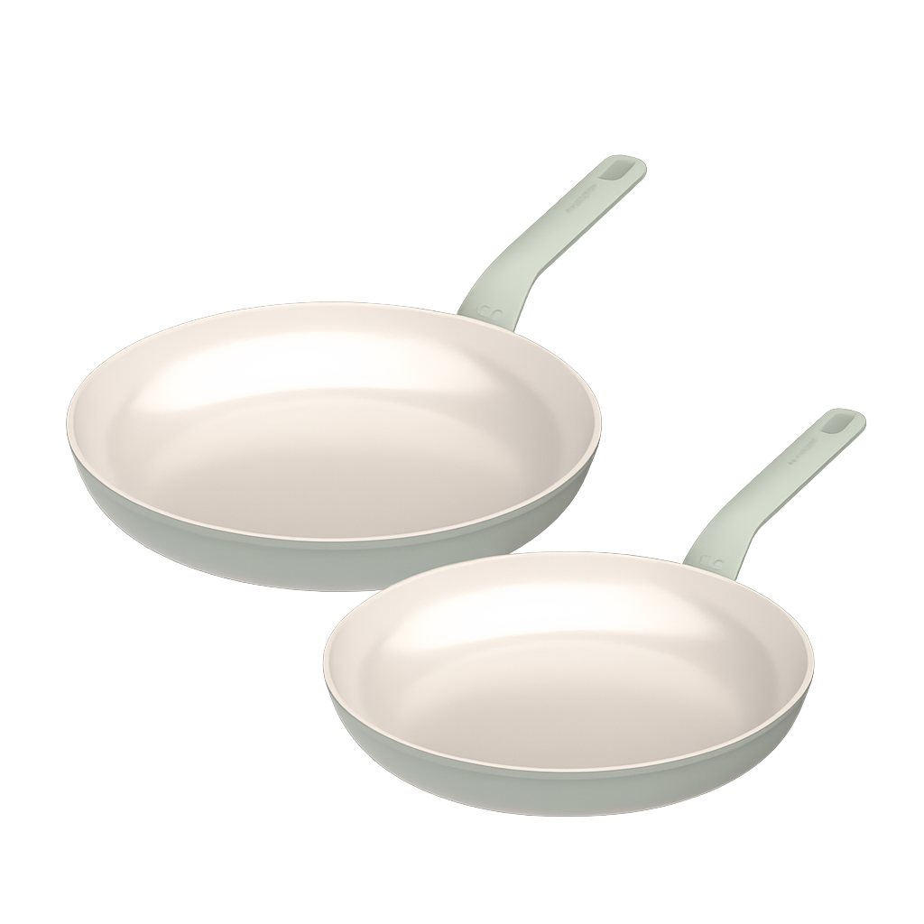 베르그호프 레오 밸런스 세라믹 후라이팬 2종세트 (24+28cm)(BergHOFF Leo Balance Ceramic Frypan 2‑Piece Set (24cm + 28cm))