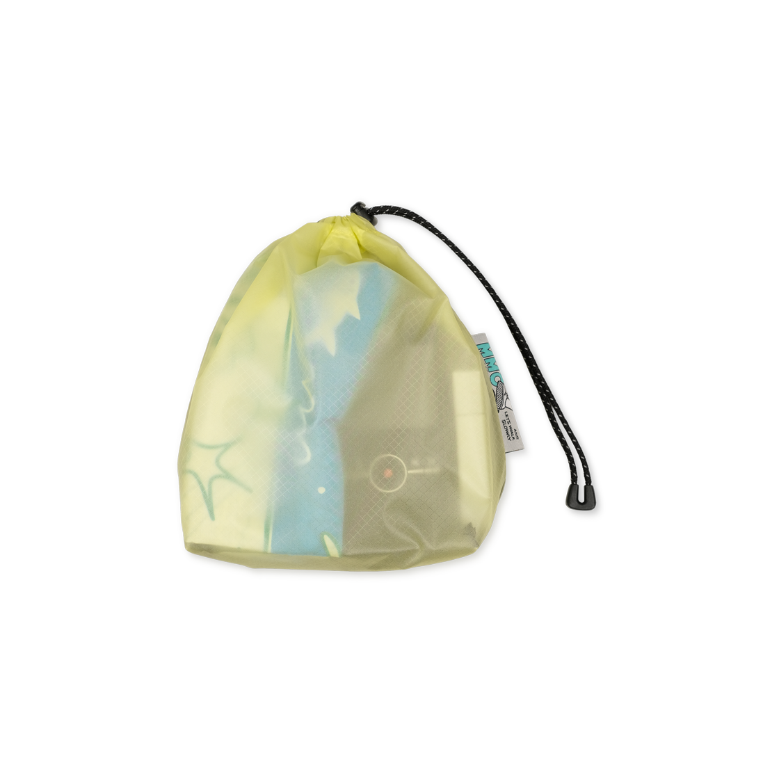 에메모가든 에메모 파우치 02 나일론 코듀라 다이아립 레몬(mmogarden mmo Pouch 02 Nylon Cordura Dia Rip Lemon)