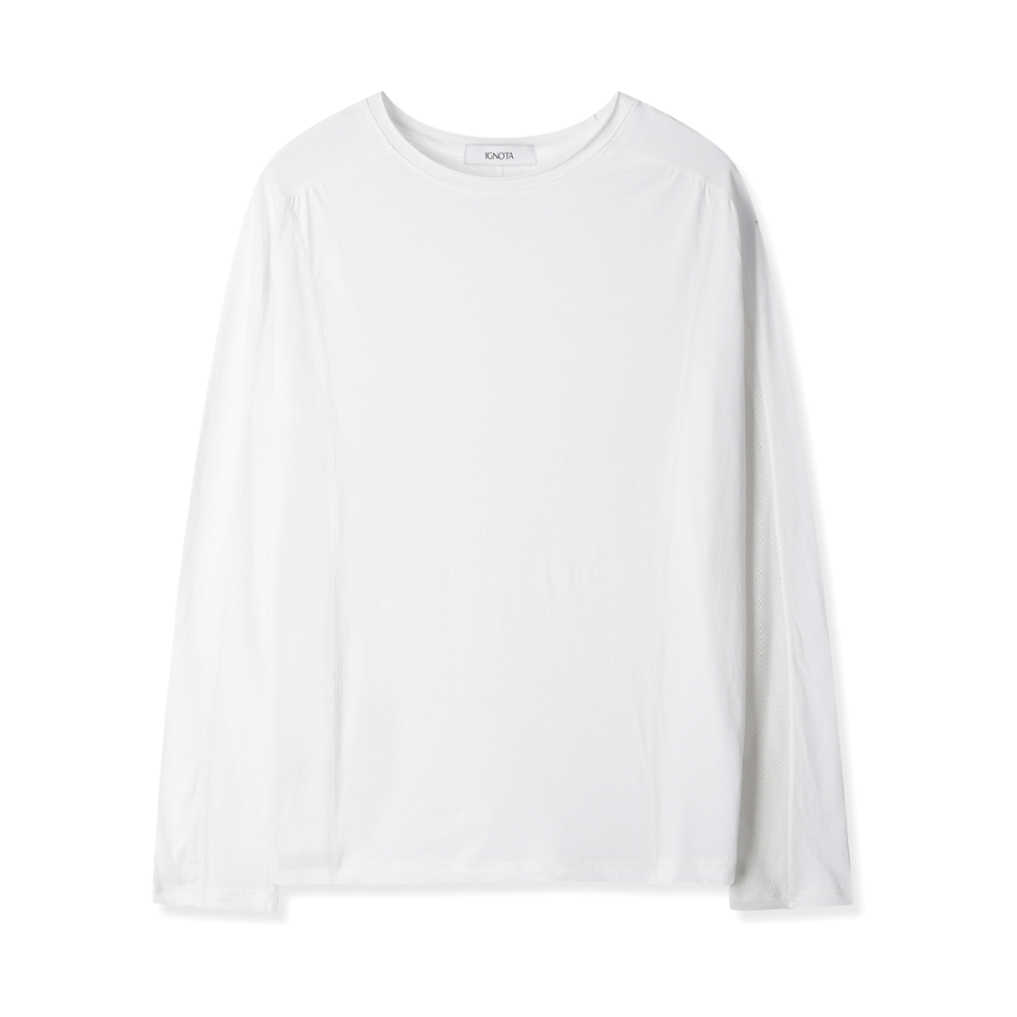 이그노타 코어:15 메쉬 롱 슬리브 화이트(Ignota Core:15 Mesh Long Sleeve White)