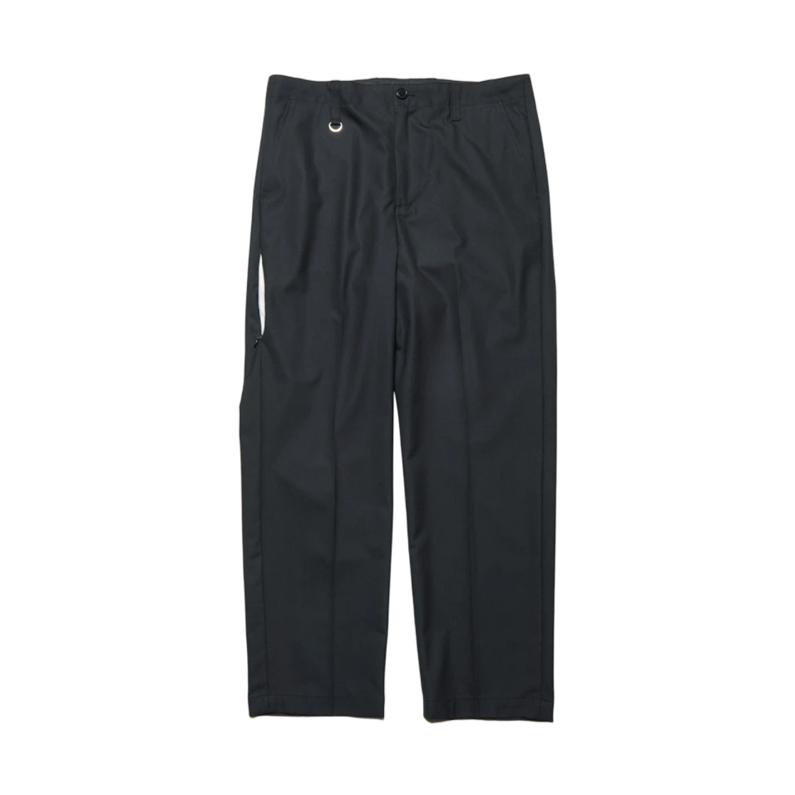 유니폼 익스페리먼트 스트레치 울 사이드 포켓 테이퍼드 팬츠 블랙(Uniform Experiment Stretch Wool Side Pocket Tapered Pants Black)