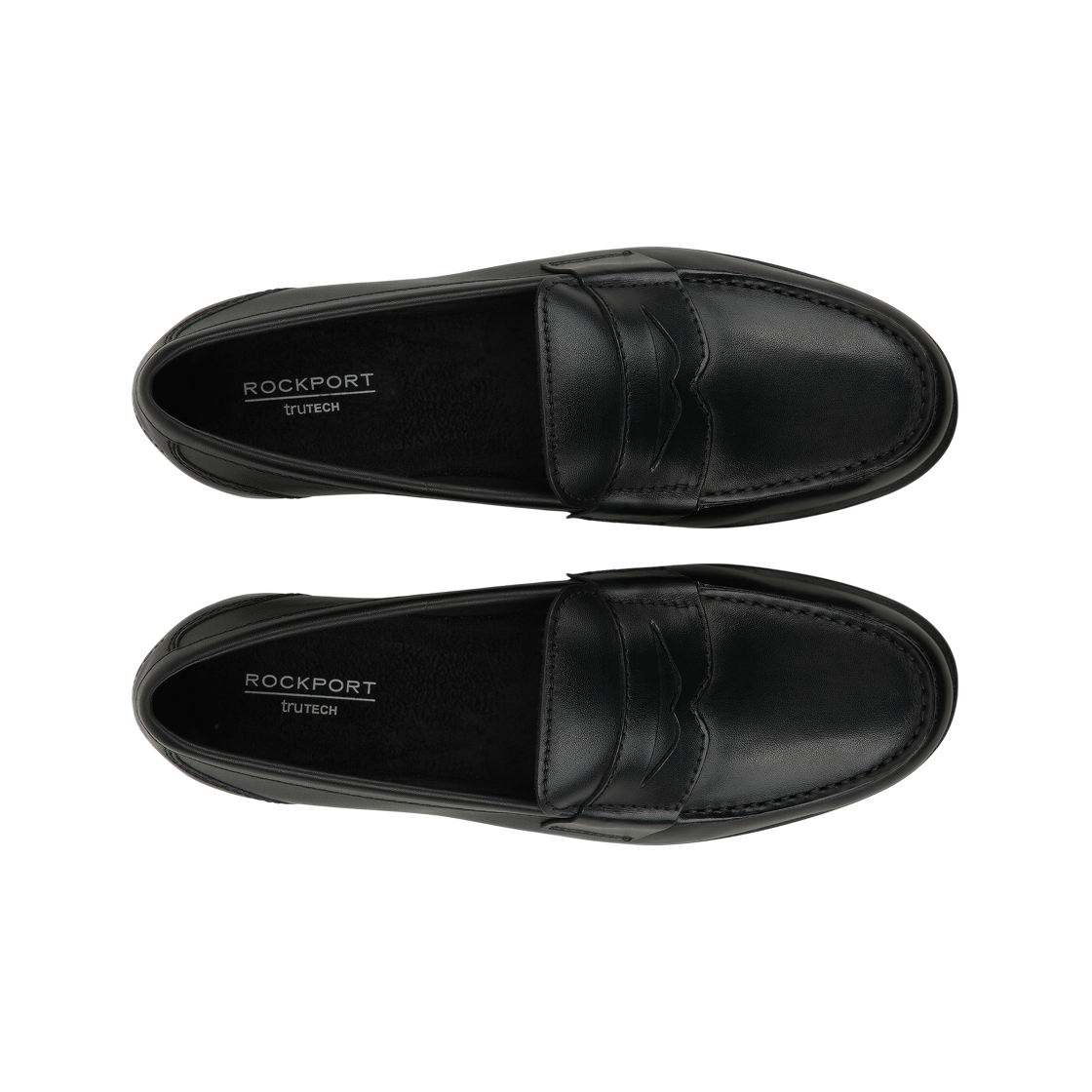 락포트 클래식 페니 로퍼 블랙 - W 와이드(Rockport Classic Penny Loafer Black - W Wide) - 5