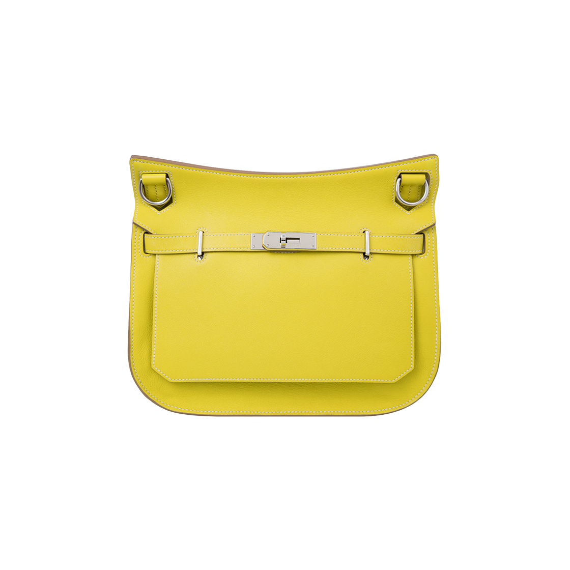 ITJECLARCIQP Hermes Jypsiere 28 Lime Silver Hardware