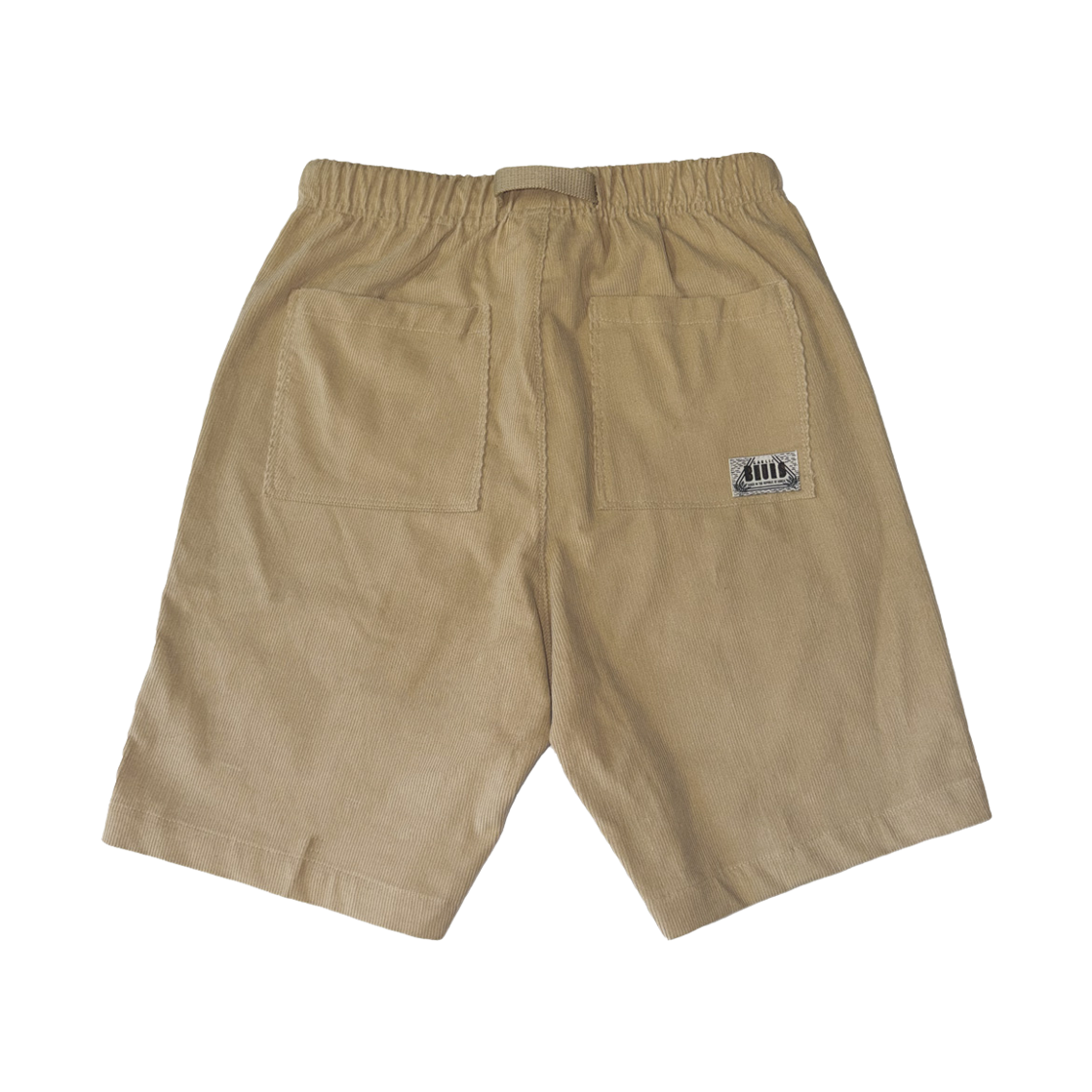 갈릭블루스 코듀로이 벨티드 퍼티그 쇼츠 베이지(GARLICBLUES Corduroy Belted Fatigue Shorts Beige) - 4