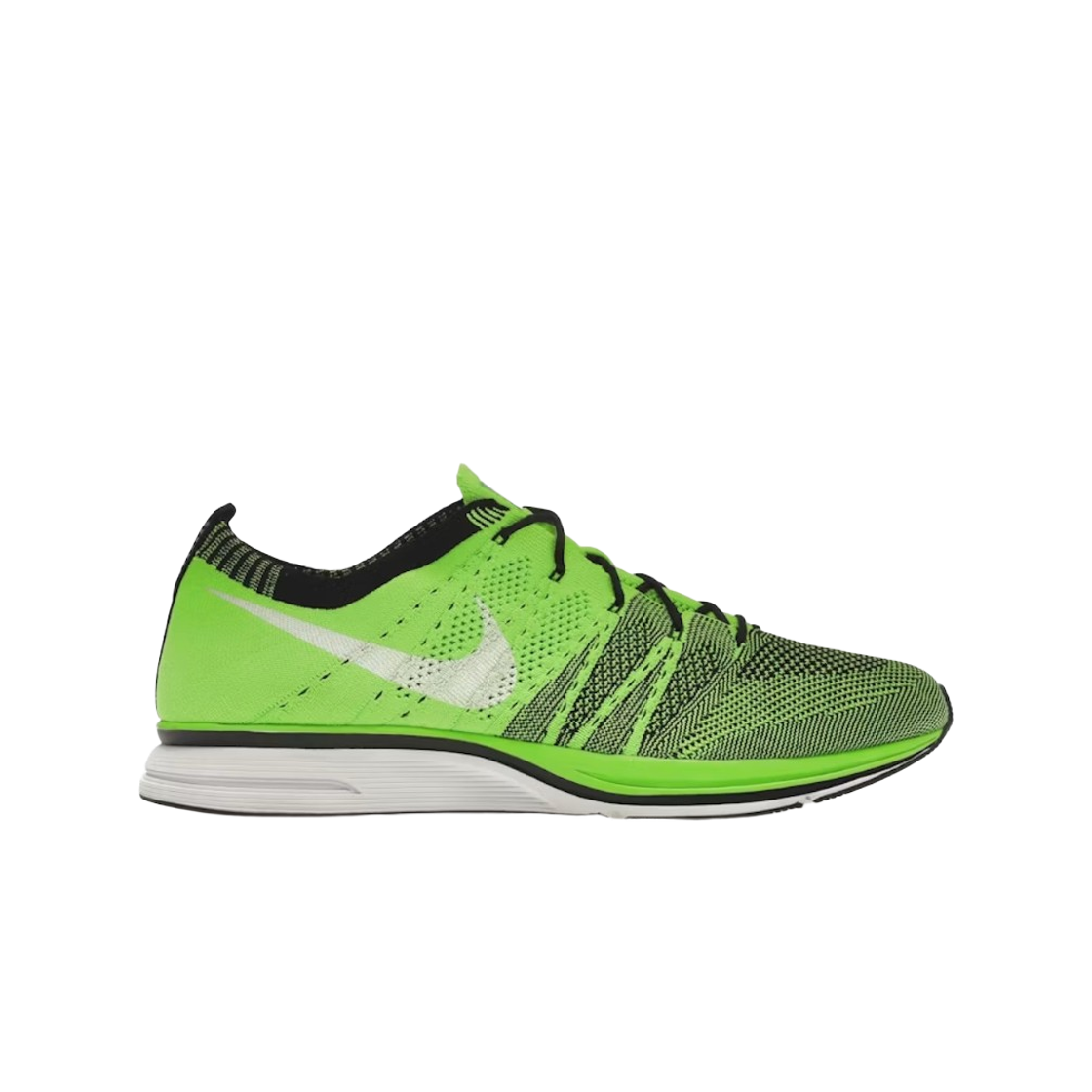 532984-301 Nike Flyknit Trainer Electric Green Black