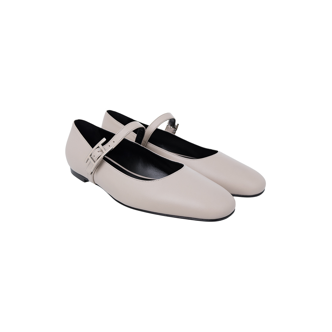 ITHG93CRBOK8 Hermes Jane Ballerina Flats Beige Nomad 6HA0680