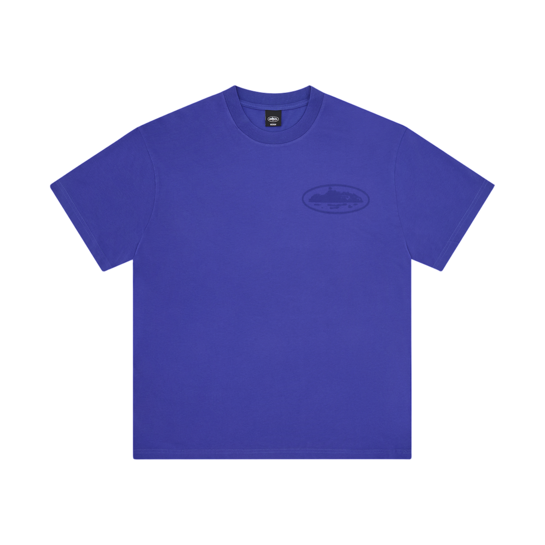 코르테이즈 아일랜드 녹아웃 티셔츠 인디고 블루(Corteiz Island Knockout T-Shirt Indigo Blue)