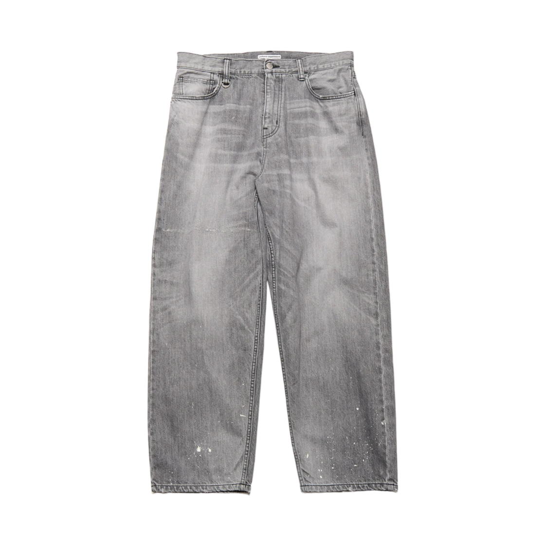 유니폼 익스페리먼트 데미지드 볼드 핏 진 블랙(Uniform Experiment Damaged Bold-Fit Jeans Black) - 1