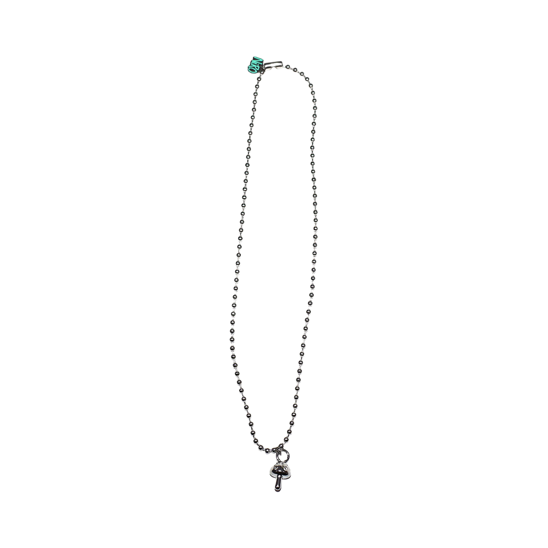 니로 세렌디피티 볼 체인 타이니 머시룸 네클리스 #145(NiRO.SERENDiPiTY Ball Chain Tiny Mushroom Necklace #145)
