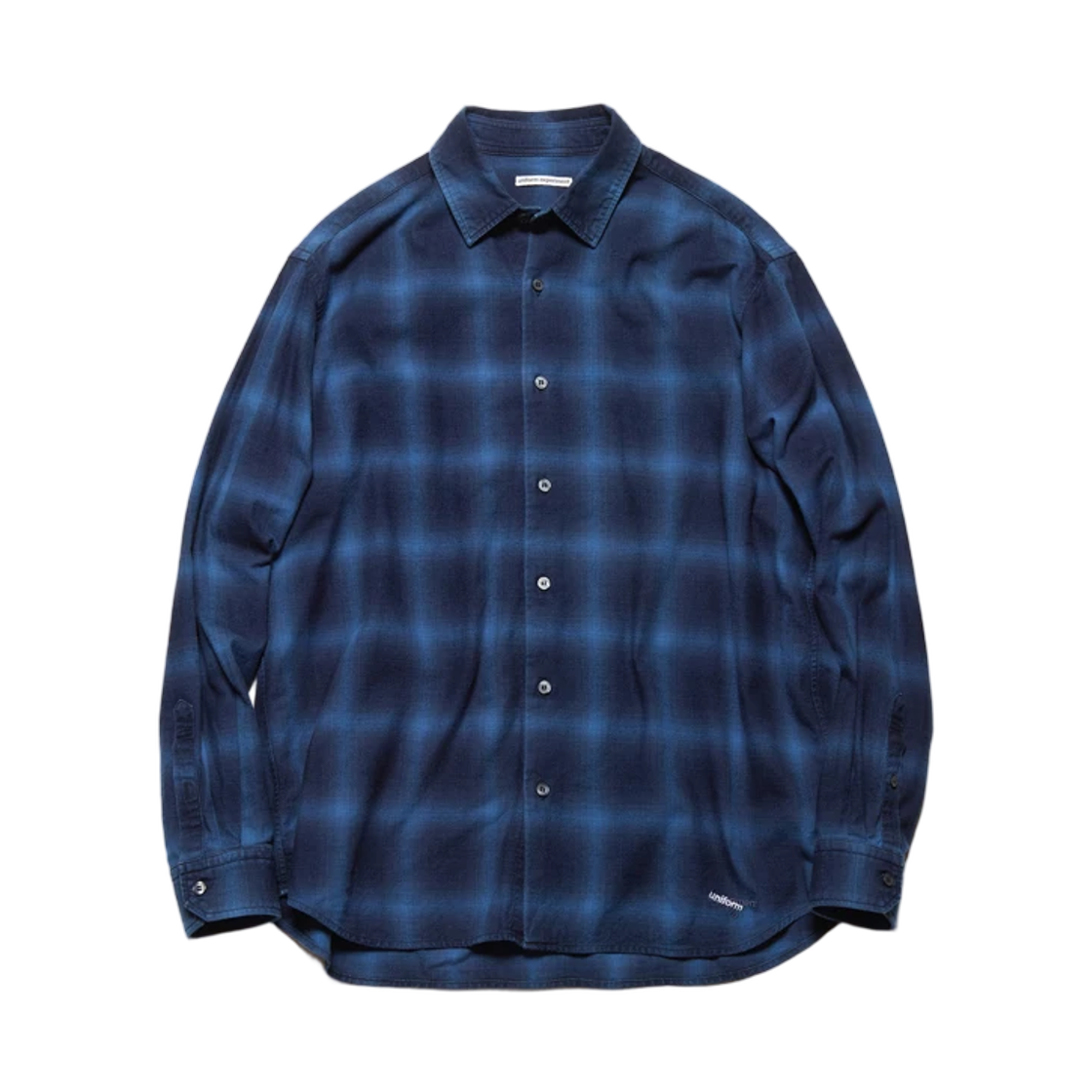 유니폼 익스페리먼트 로프 인디고 릴랙스 핏 셔츠 인디고(Uniform Experiment Rope Indigo Relax-Fit Shirt Indigo)