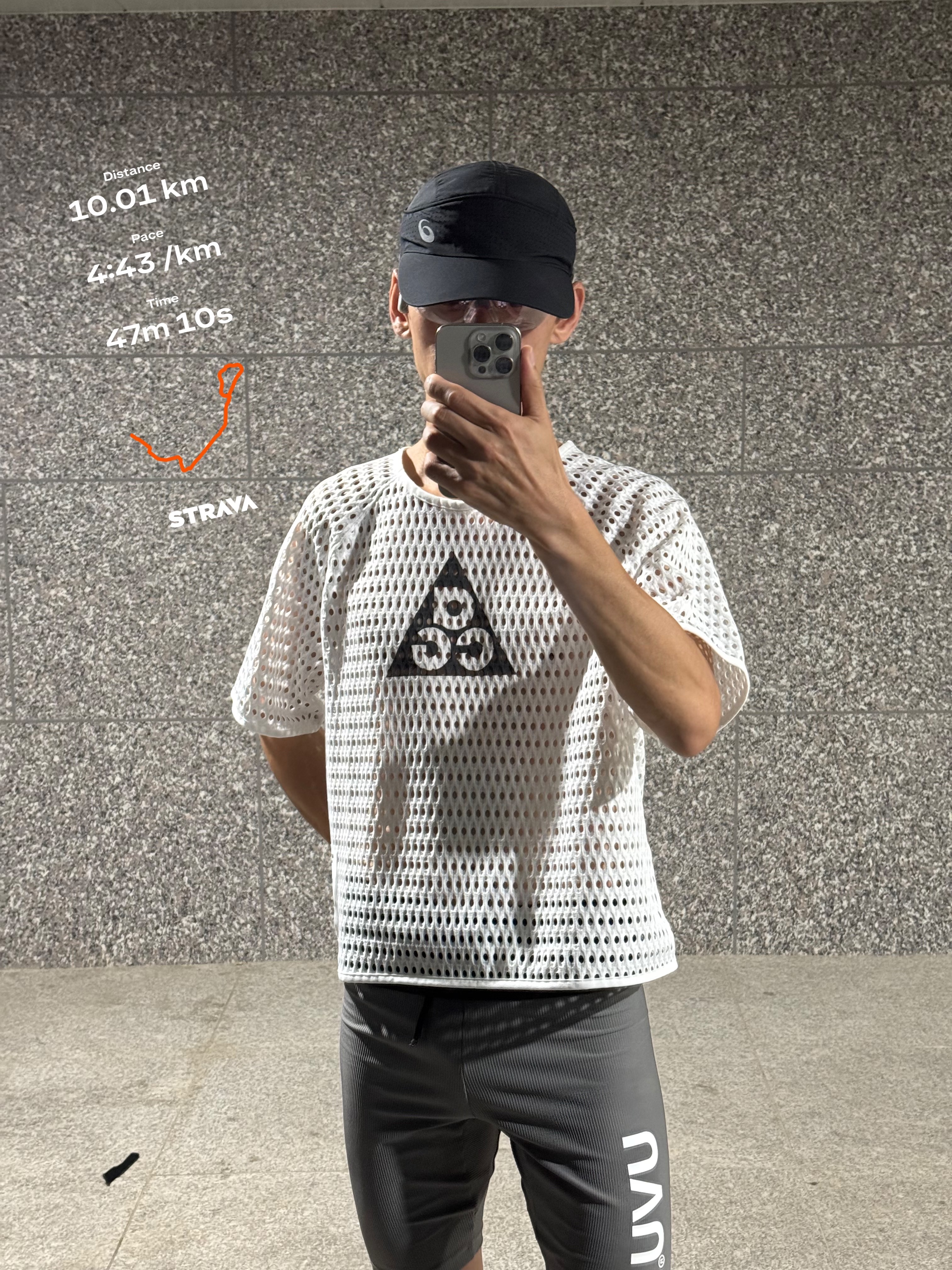 Nike ACG Radical Airflow Dri-Fit Short Sleeve Running Top White Anthracite - Asia, Asics Running Light Woven Cap Performance Black 착용 스타일