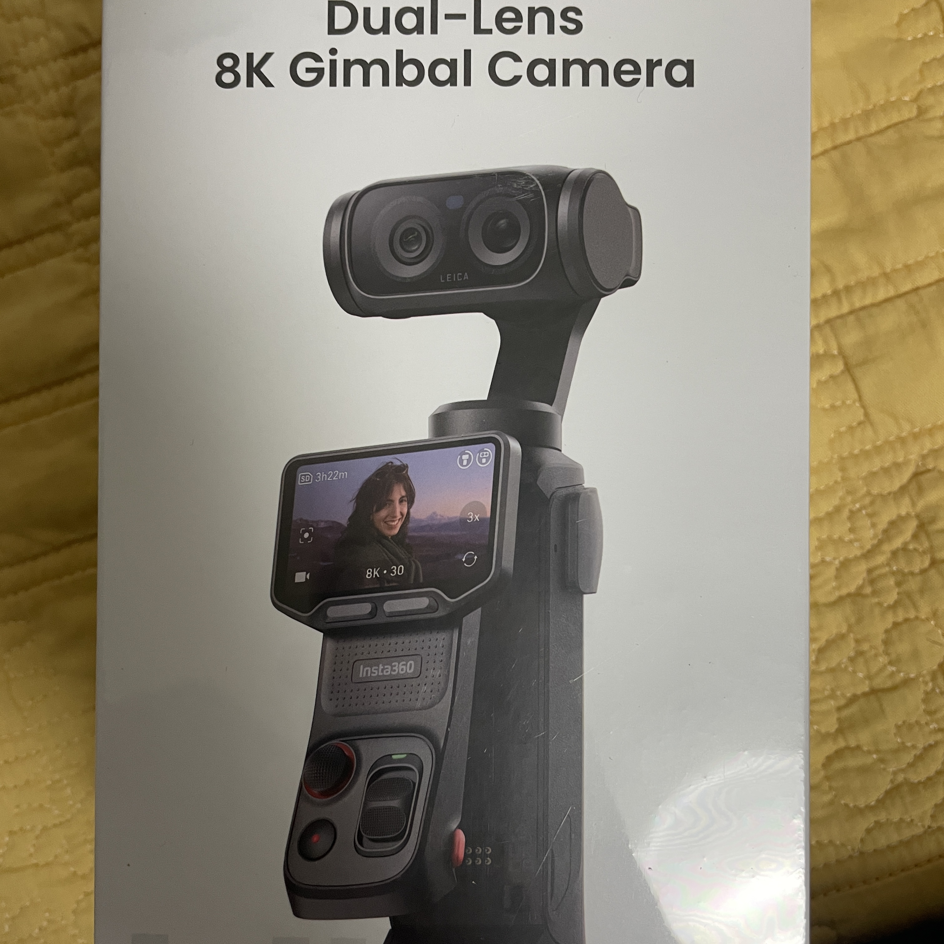[6%적립][360/PRD] Insta360 Luna Ultra Standard Bundle Cosmic Black 착용 스타일 - 1