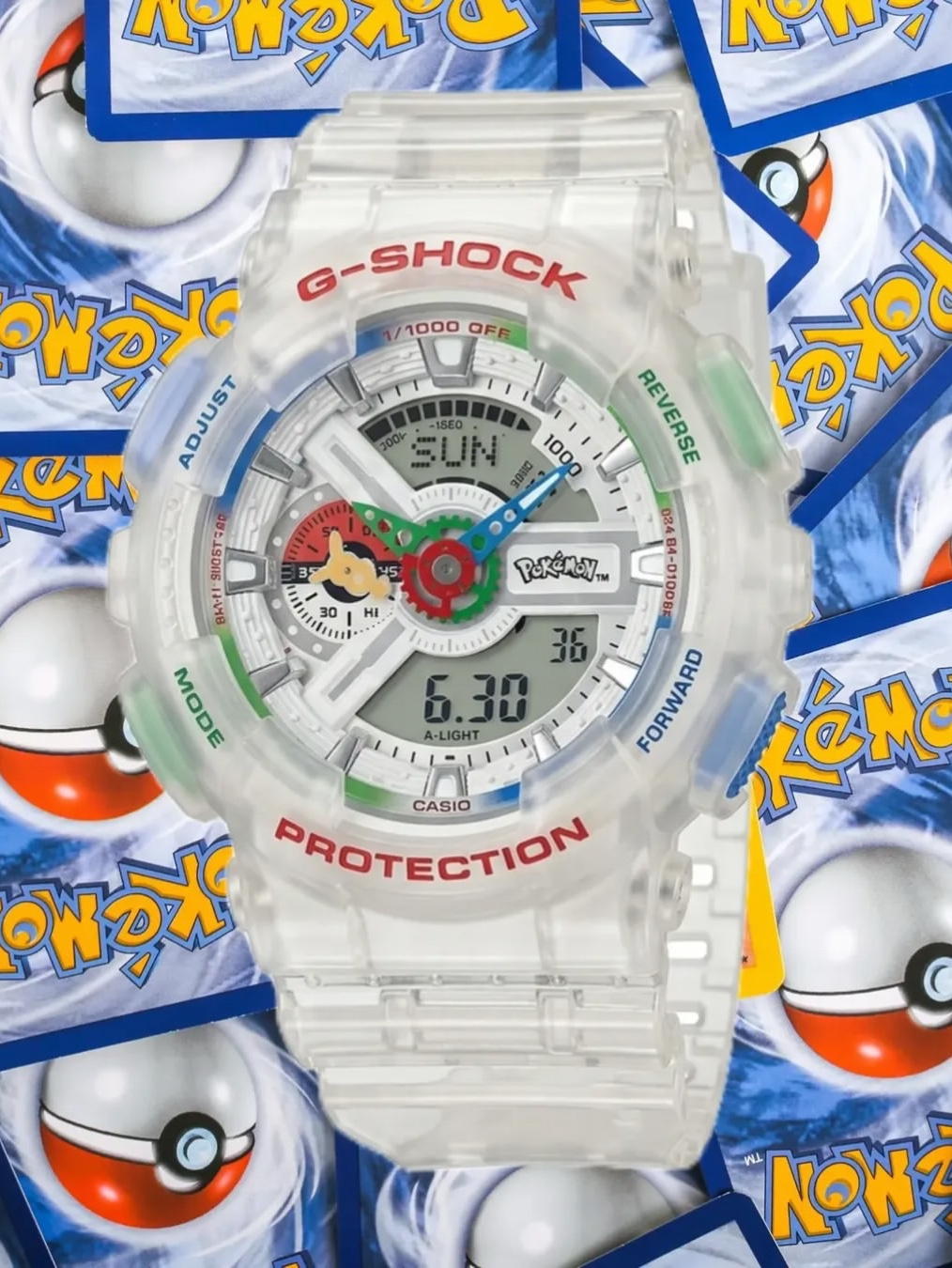 Casio G-Shock x Pokemon GA-110PKM-7A 착용 스타일 - 8