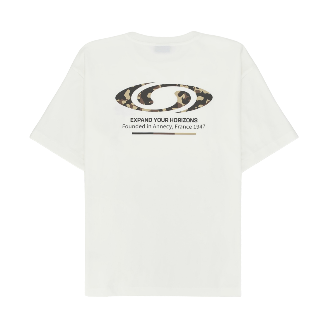살로몬  링크 카모 숏슬리브 화이트(Salomon Link Camo Short SleeveTee White)