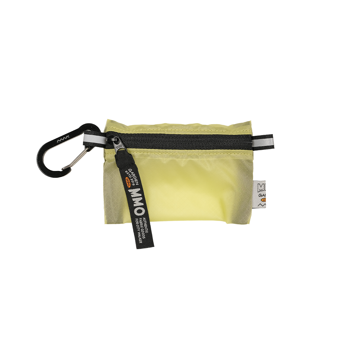 에메모가든 에메모 카드 케이스 나일론 코듀라 다이아립 레몬(mmogarden mmo Card Case Nylon Cordura Dia Rip Lemon)