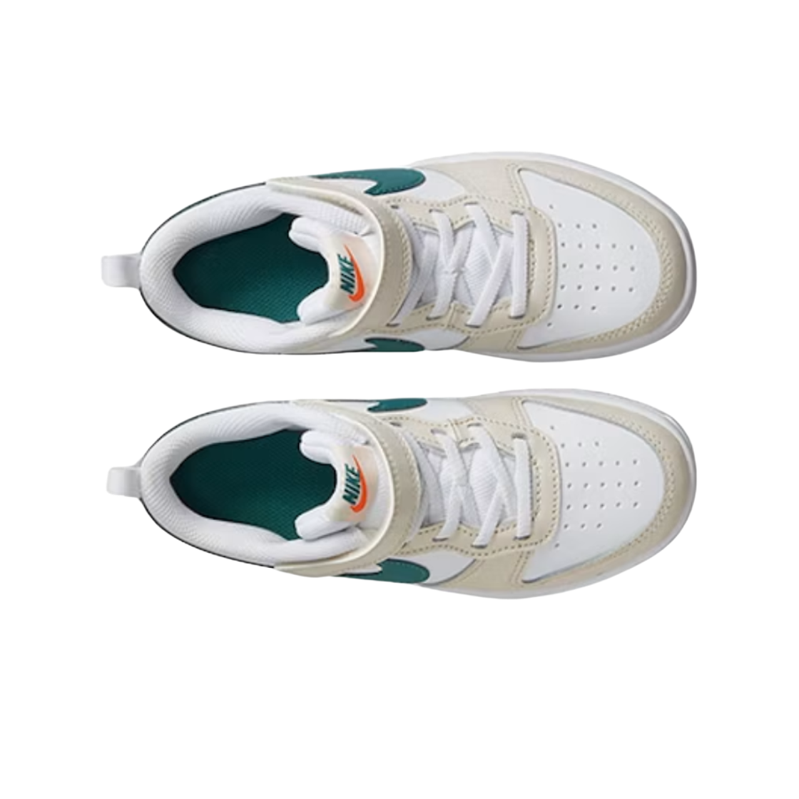 (PS) 나이키 코트 버로우 로우 2 팬텀 브라이트 스프러스((PS) Nike Court Borough Low 2 Phantom Bright Spruce) - 2