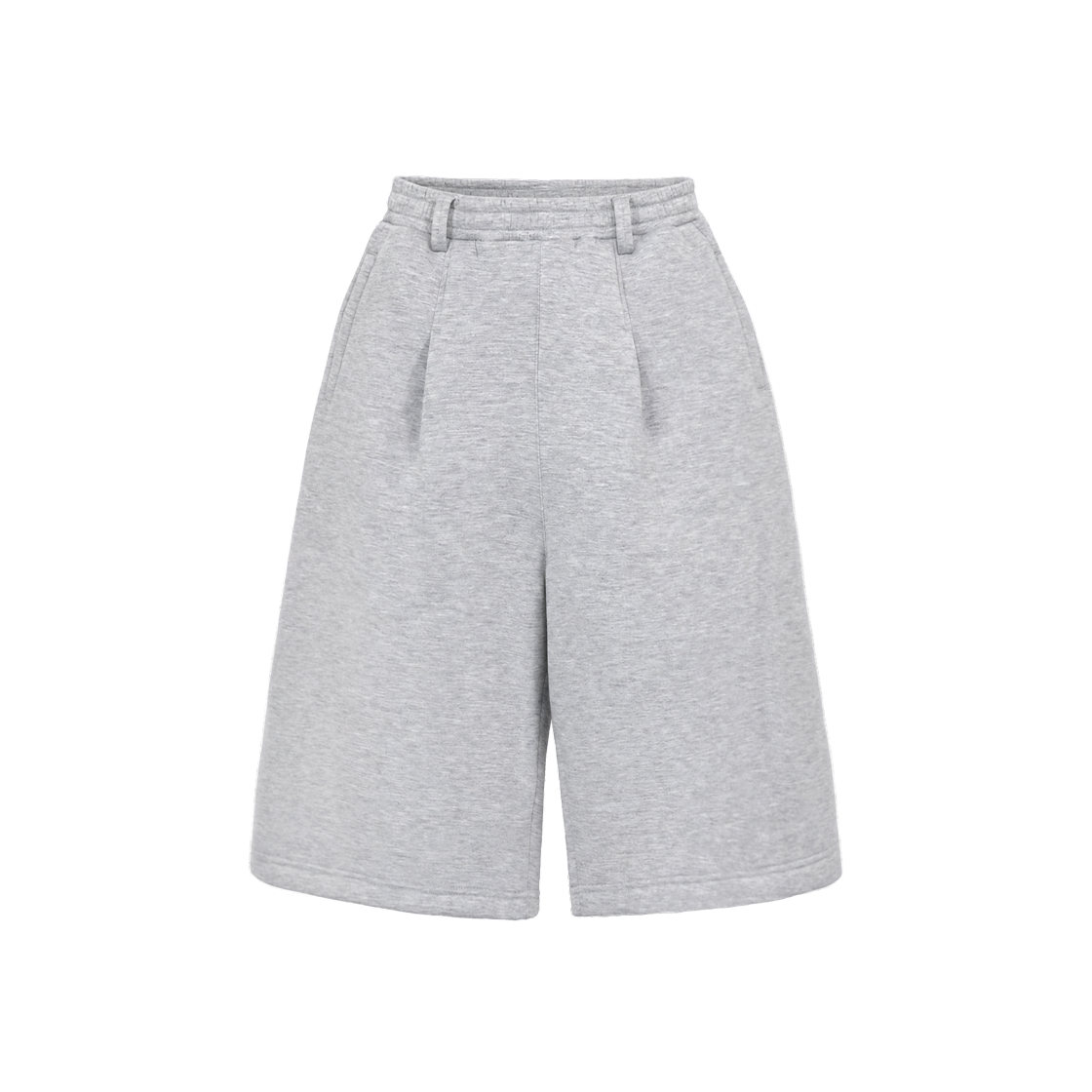 카미엔 패널 버뮤다 팬츠 멜란지 그레이(Kamien Panel Bermuda Pants Melange Gray)