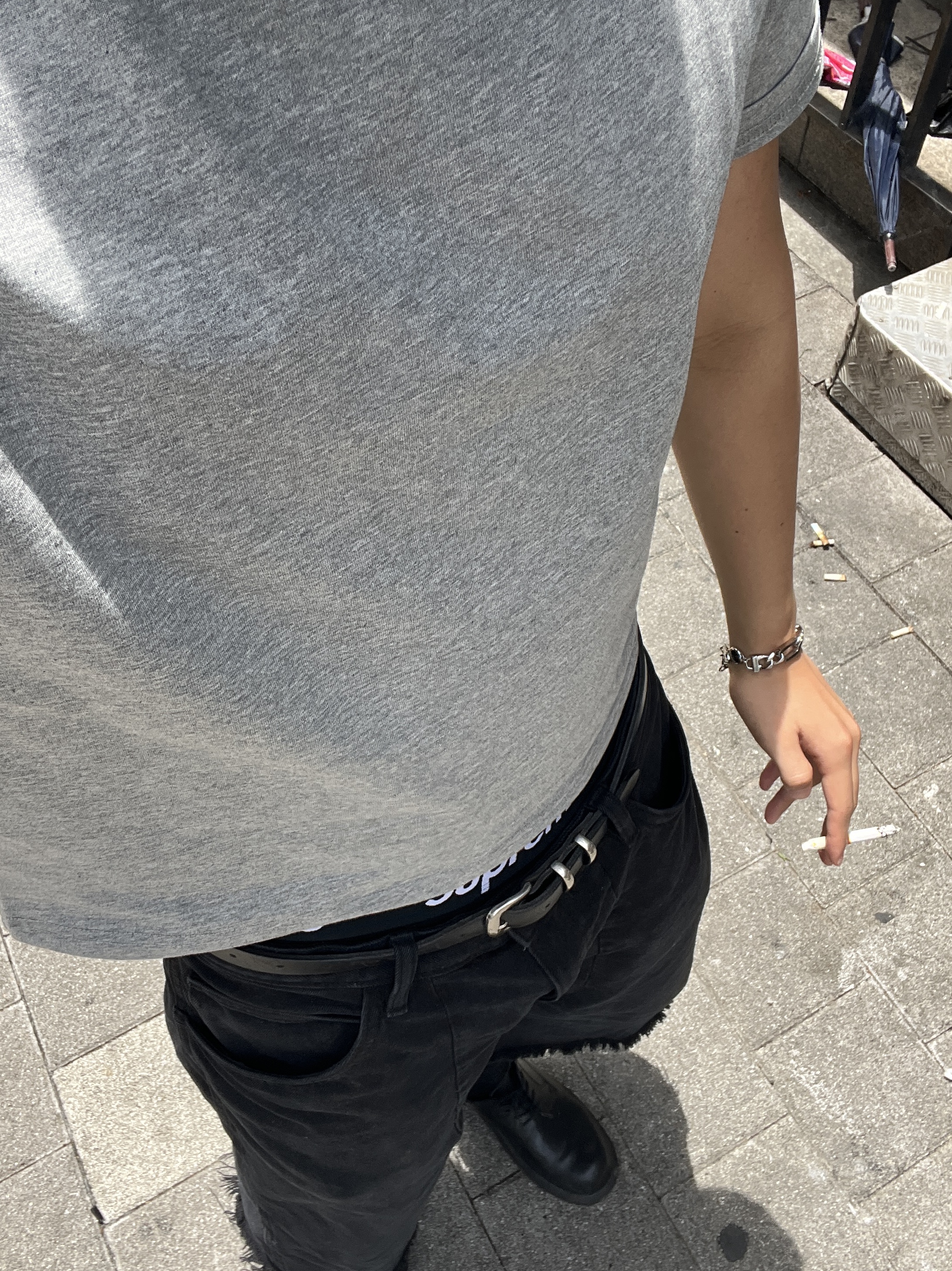 Diesel Dx1351 Stainless Steel Chain Bracelet Silver, Supreme Hanes Boxer Briefs Black (4 Pack) 착용 스타일 - 1