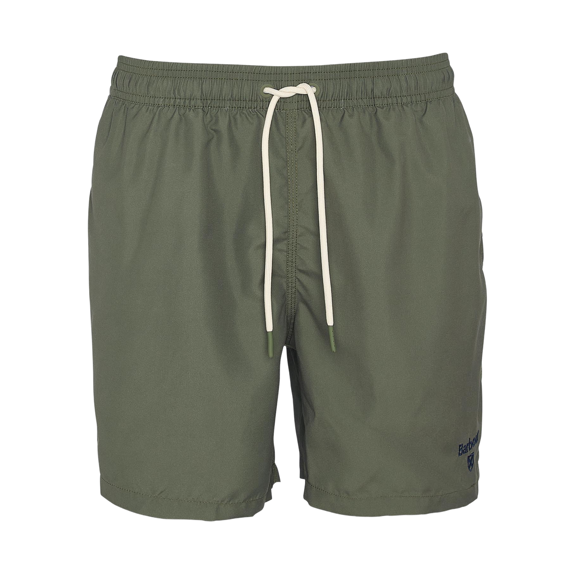 바버 로고 스윔 쇼츠 올리브(Barbour Logo Swim Shorts Olive) - 1