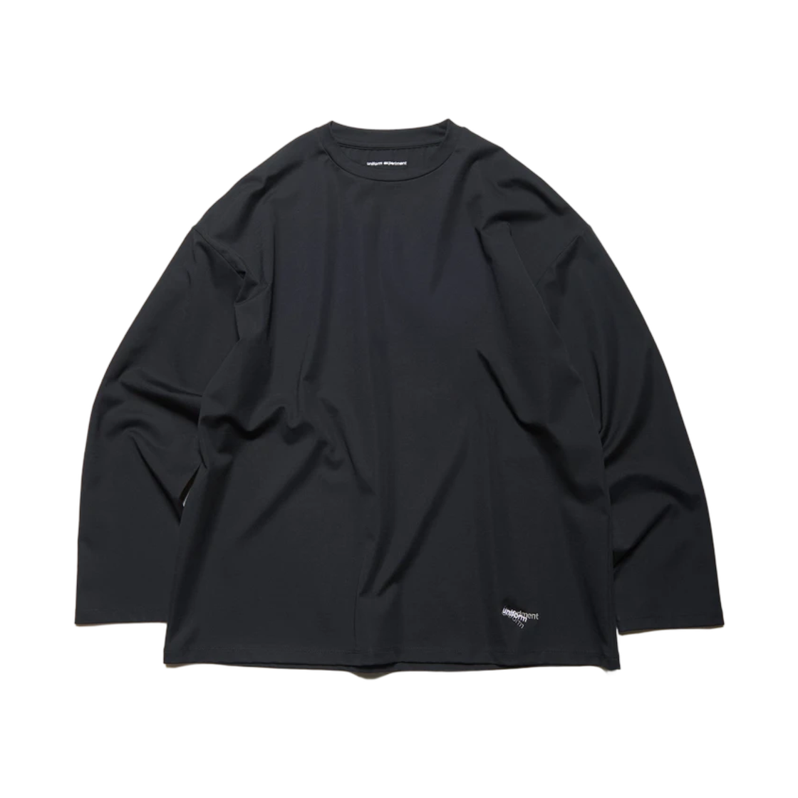 유니폼 익스페리먼트 루즈 롱슬리브 티셔츠 블랙(Uniform Experiment Loose L/S Tee Black)