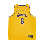 Nike LeBron James LA Lakers Icon Edition Jersey Amarillo