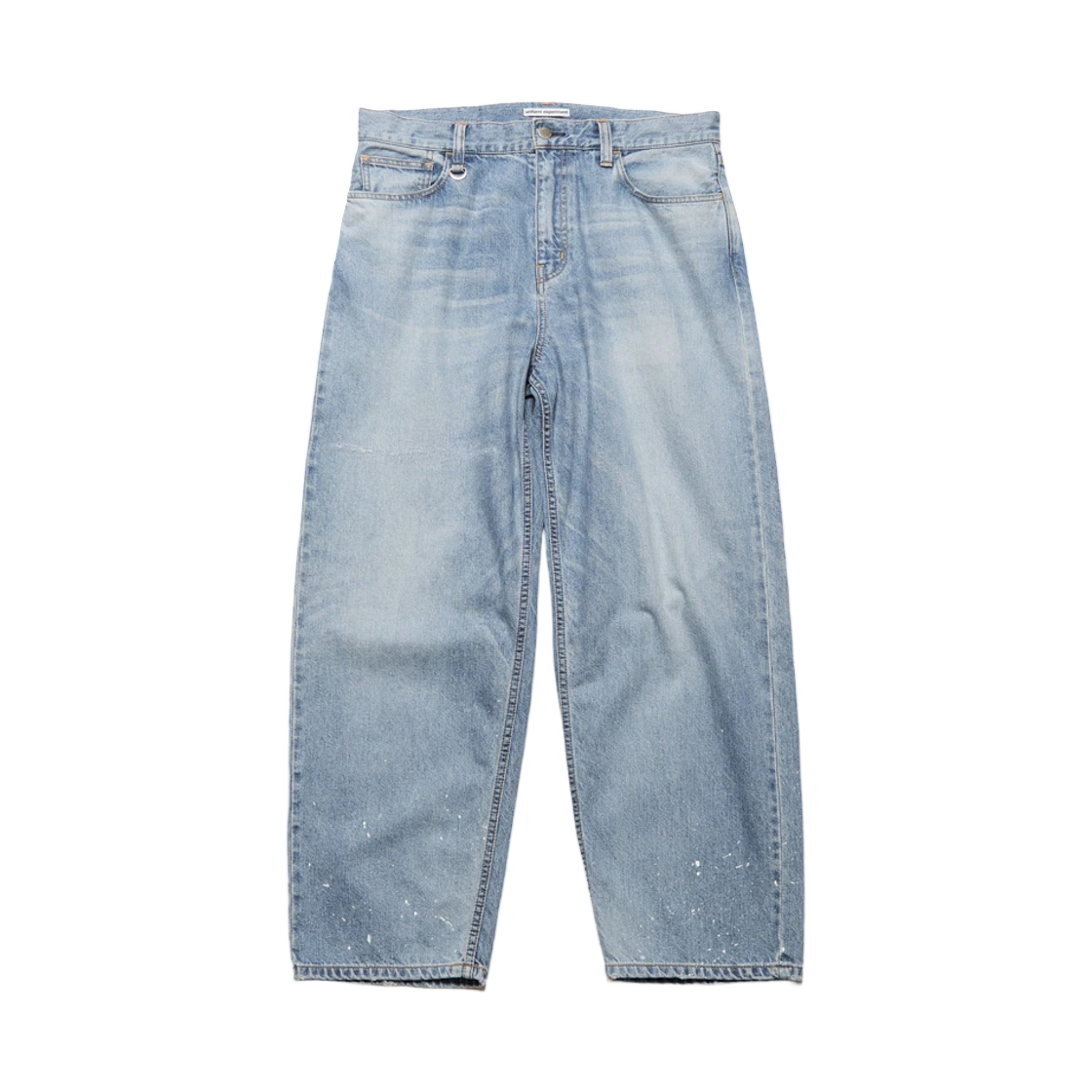 유니폼 익스페리먼트 데미지드 볼드 핏 진 인디고(Uniform Experiment Damaged Bold-Fit Jeans Indigo) - 1
