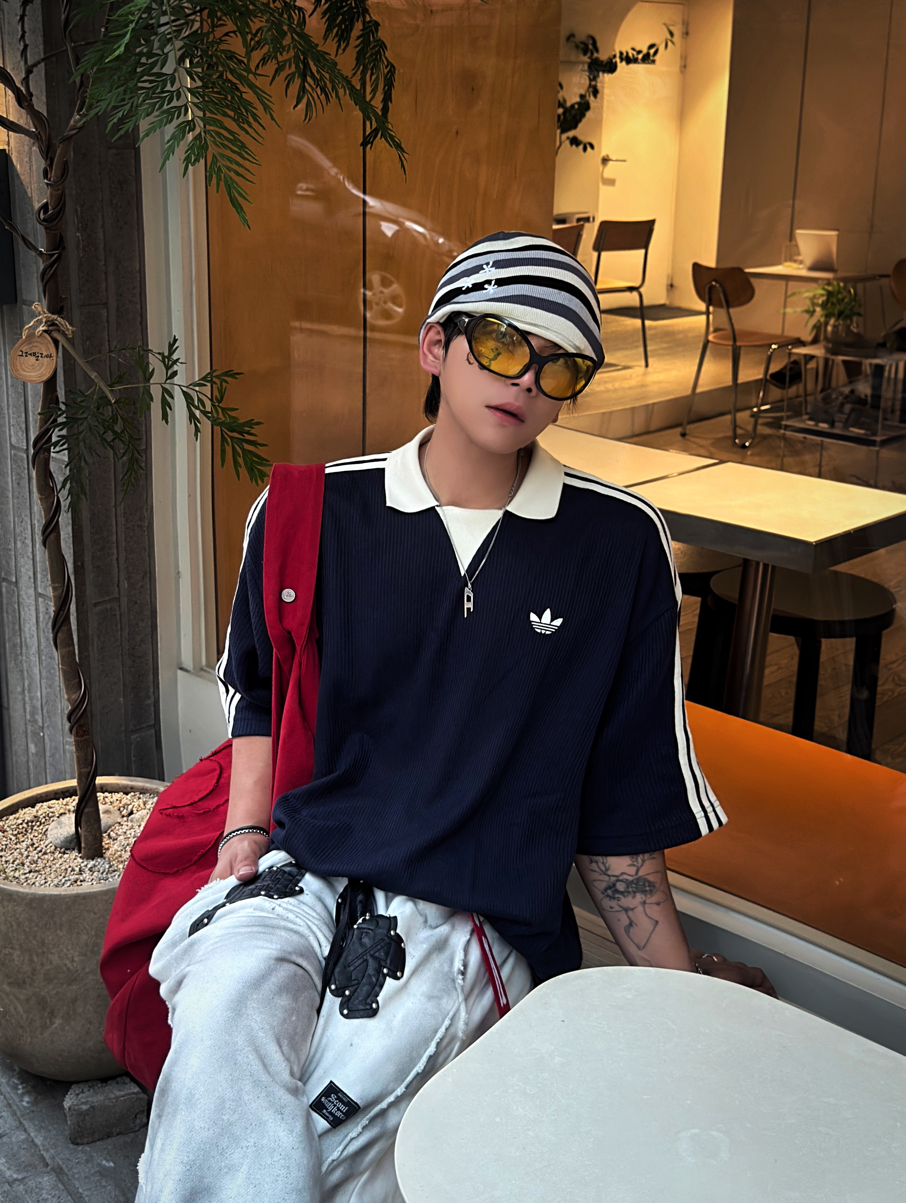 Balenciaga 3XL Sneakers White Red, Diesel Dx1625040 Stainless Steel D Logo Pendant Necklace Silver 착용 스타일 - 6