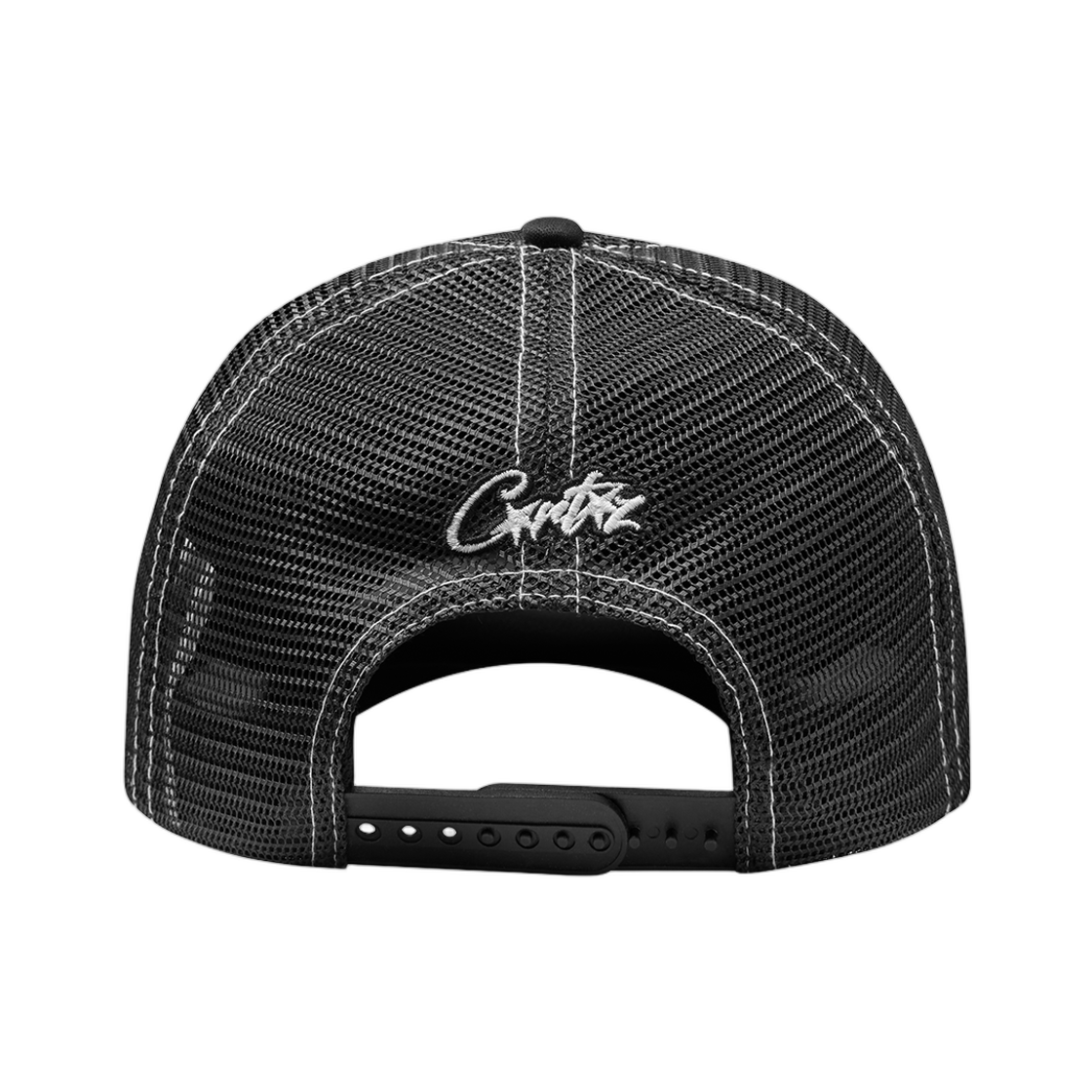 코르테이즈 아일랜드 아웃라인 트러커 햇 블랙(Corteiz Island Outline Trucker Hat Black) - 2