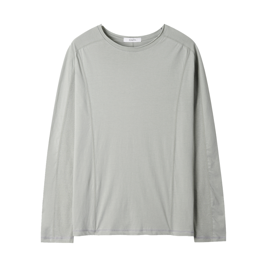 이그노타 코어:15 메쉬 롱 슬리브 애쉬 그레이(Ignota Core:15 Mesh Long Sleeve Ash Grey)